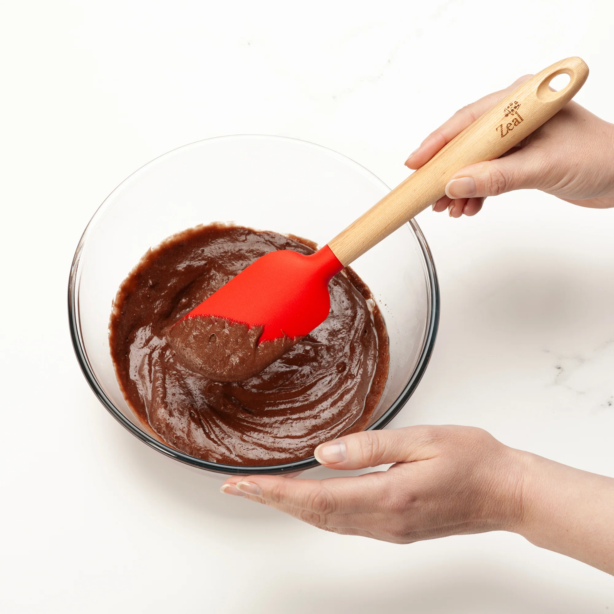 Ash Wood Handled Spatula, 25cm - Image 13