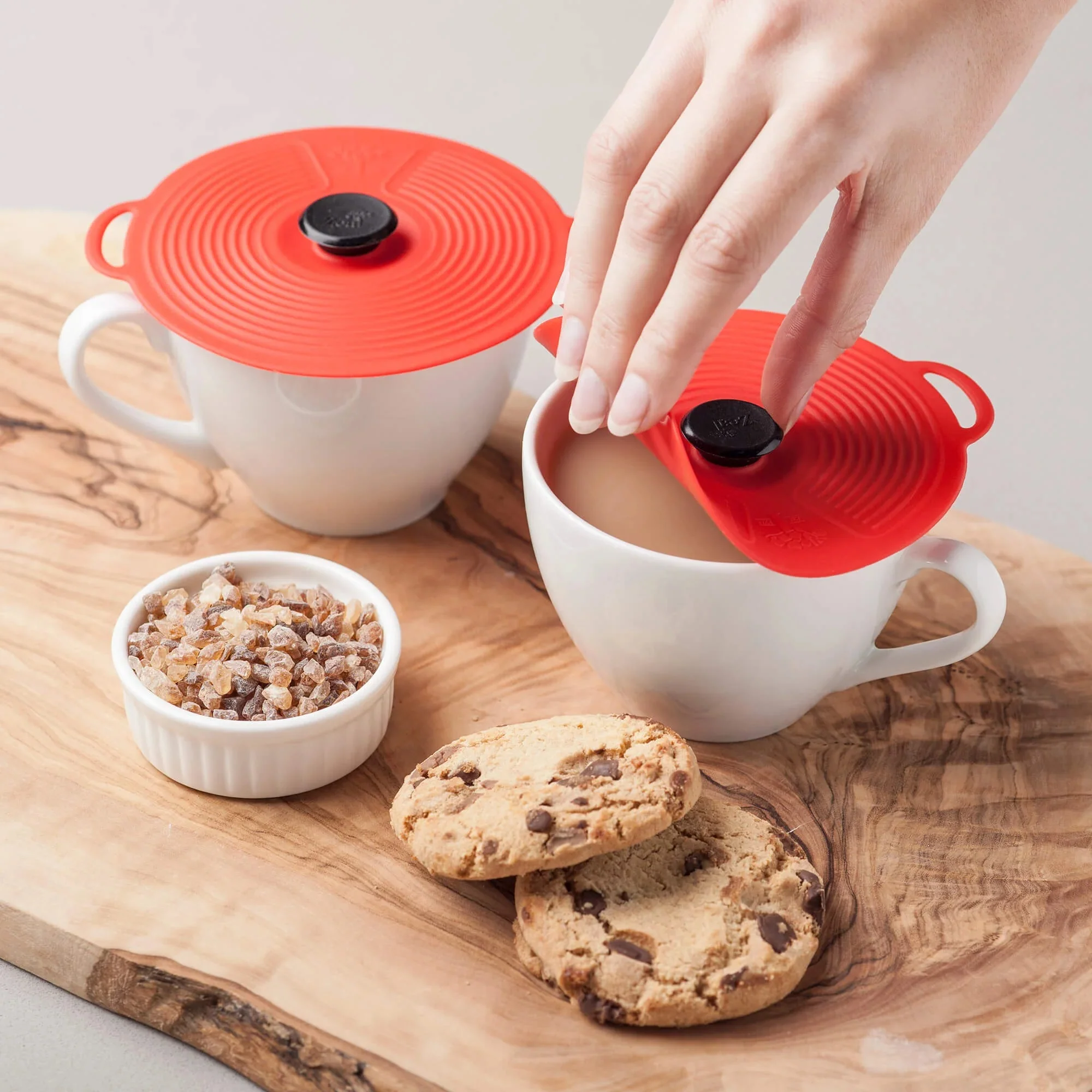 Classic Self Sealing Silicone Lid, Set of 2, 10cm - Image 14