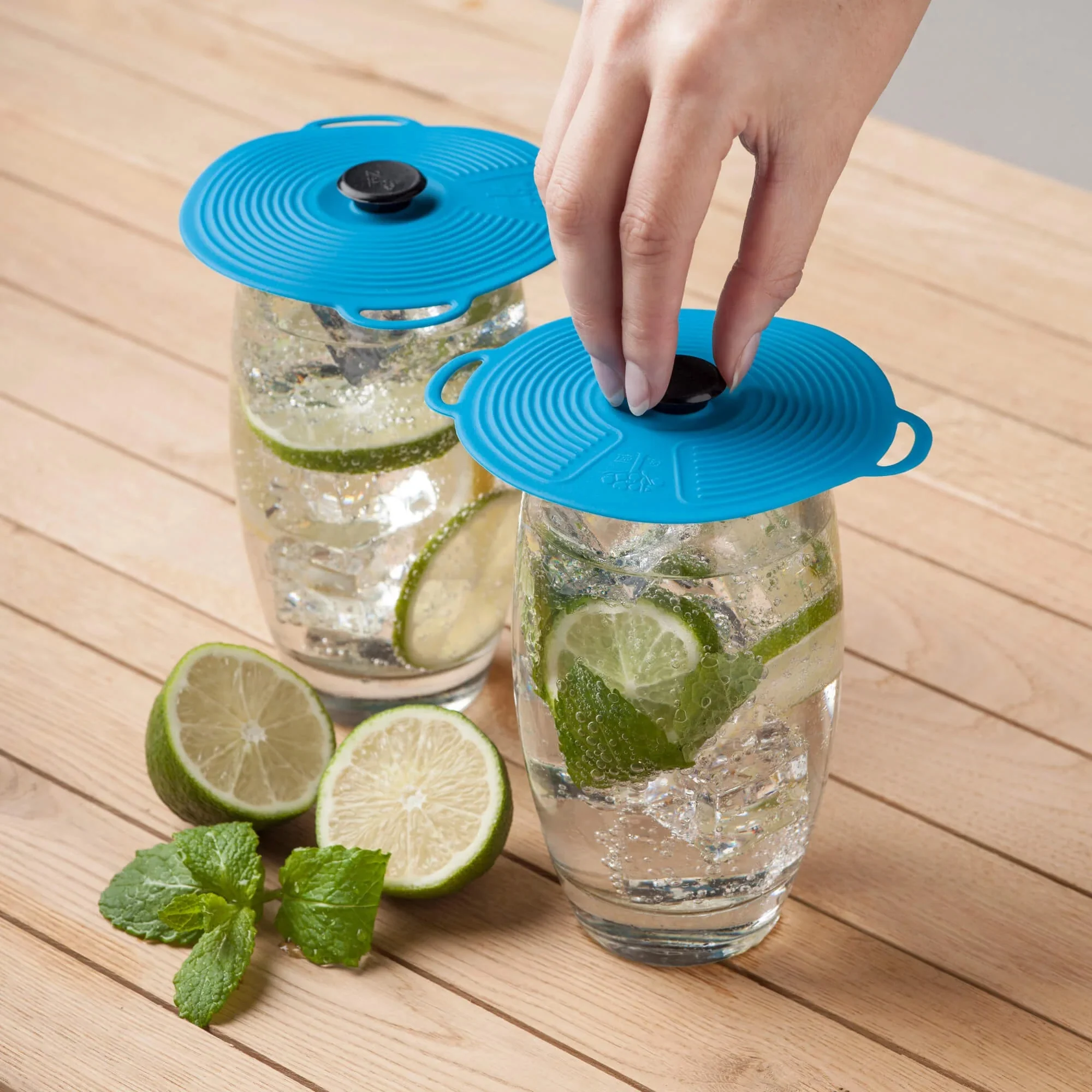 Classic Self Sealing Silicone Lid, Set of 2, 10cm - Image 18