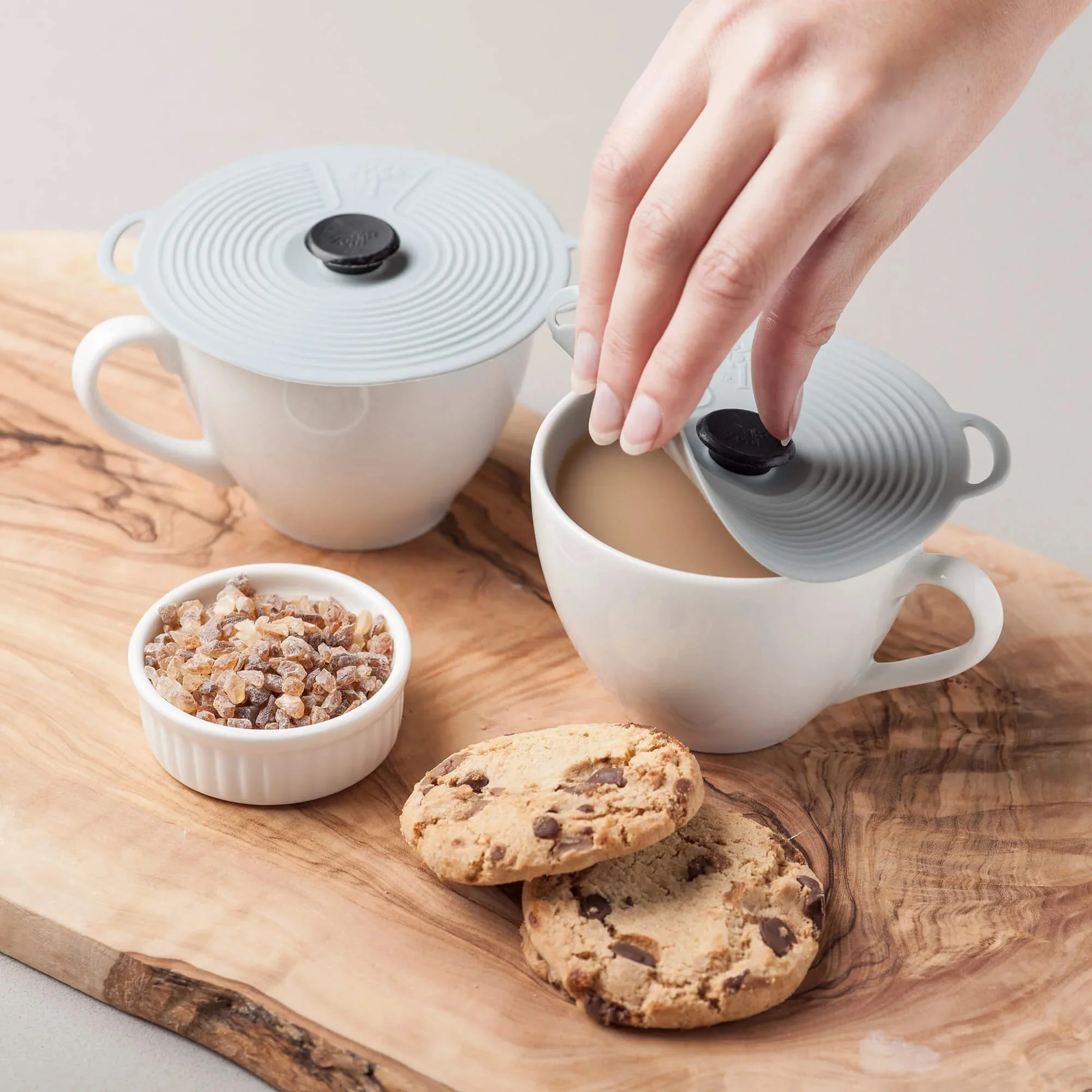 Classic Self Sealing Silicone Lid, Set of 2, 10cm - Image 5