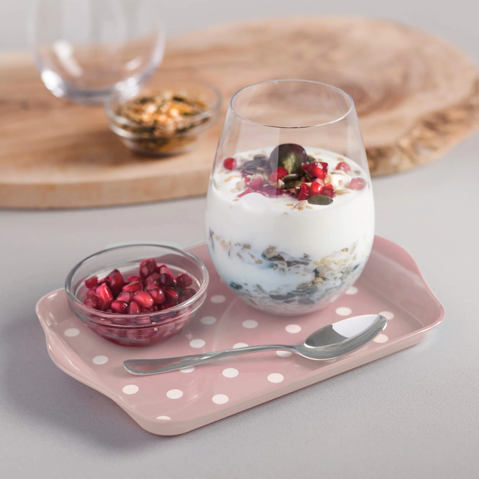 Premium Melamine Dotty Tray, Mini - Image 10