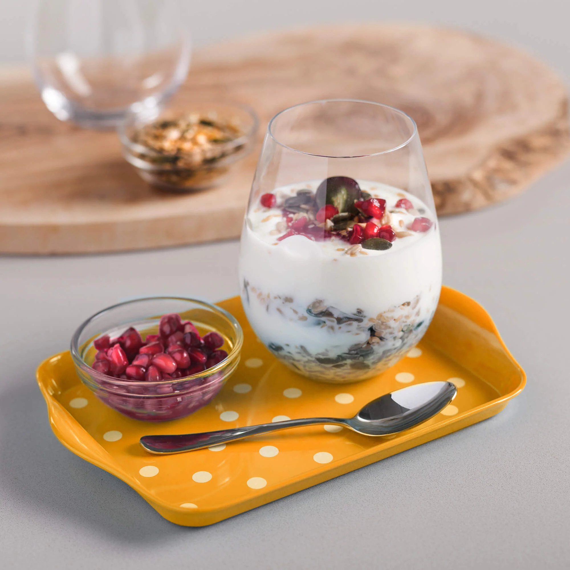 Premium Melamine Dotty Tray, Mini - Image 12