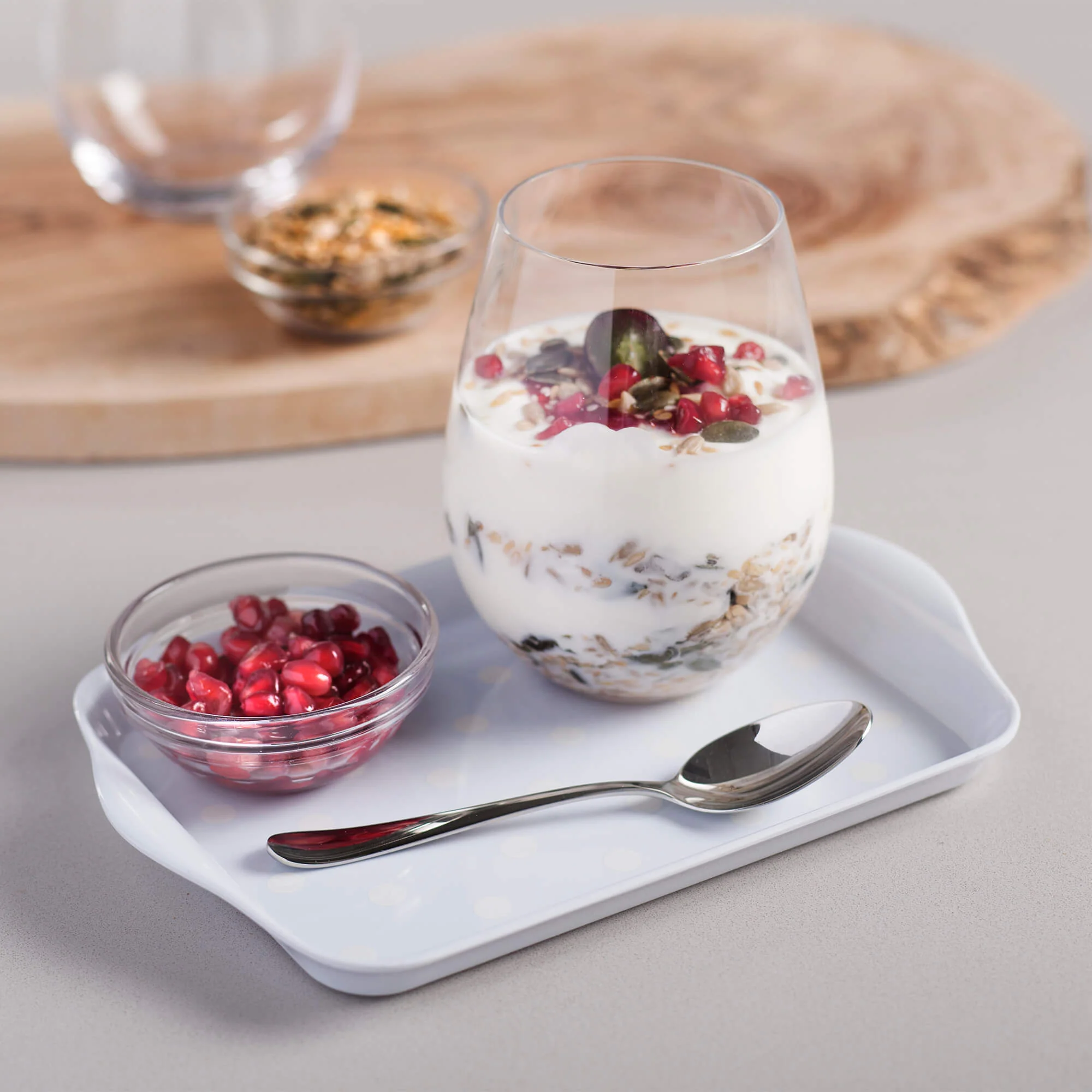 Premium Melamine Dotty Tray, Mini - Image 18