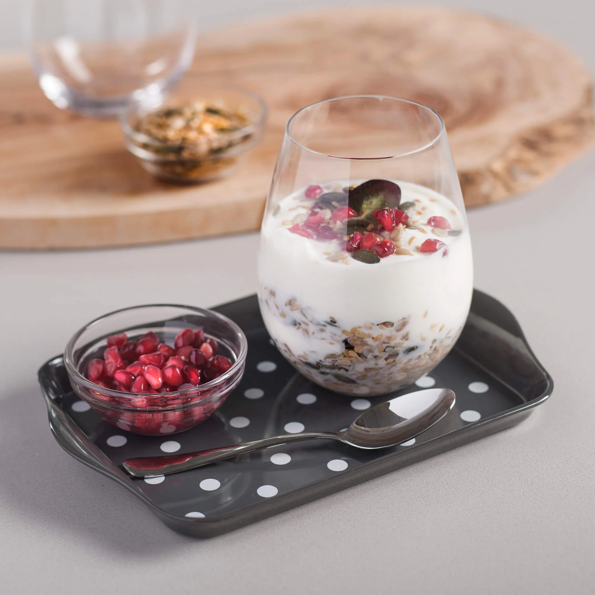 Premium Melamine Dotty Tray, Mini - Image 20