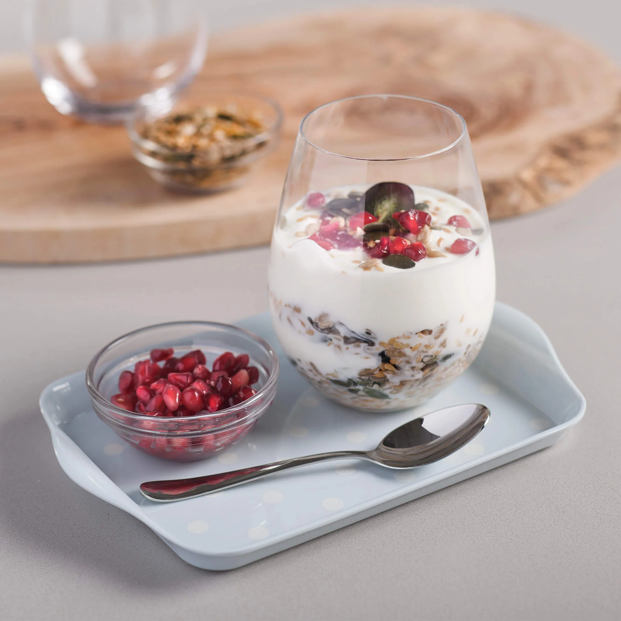 Premium Melamine Dotty Tray, Mini - Image 6