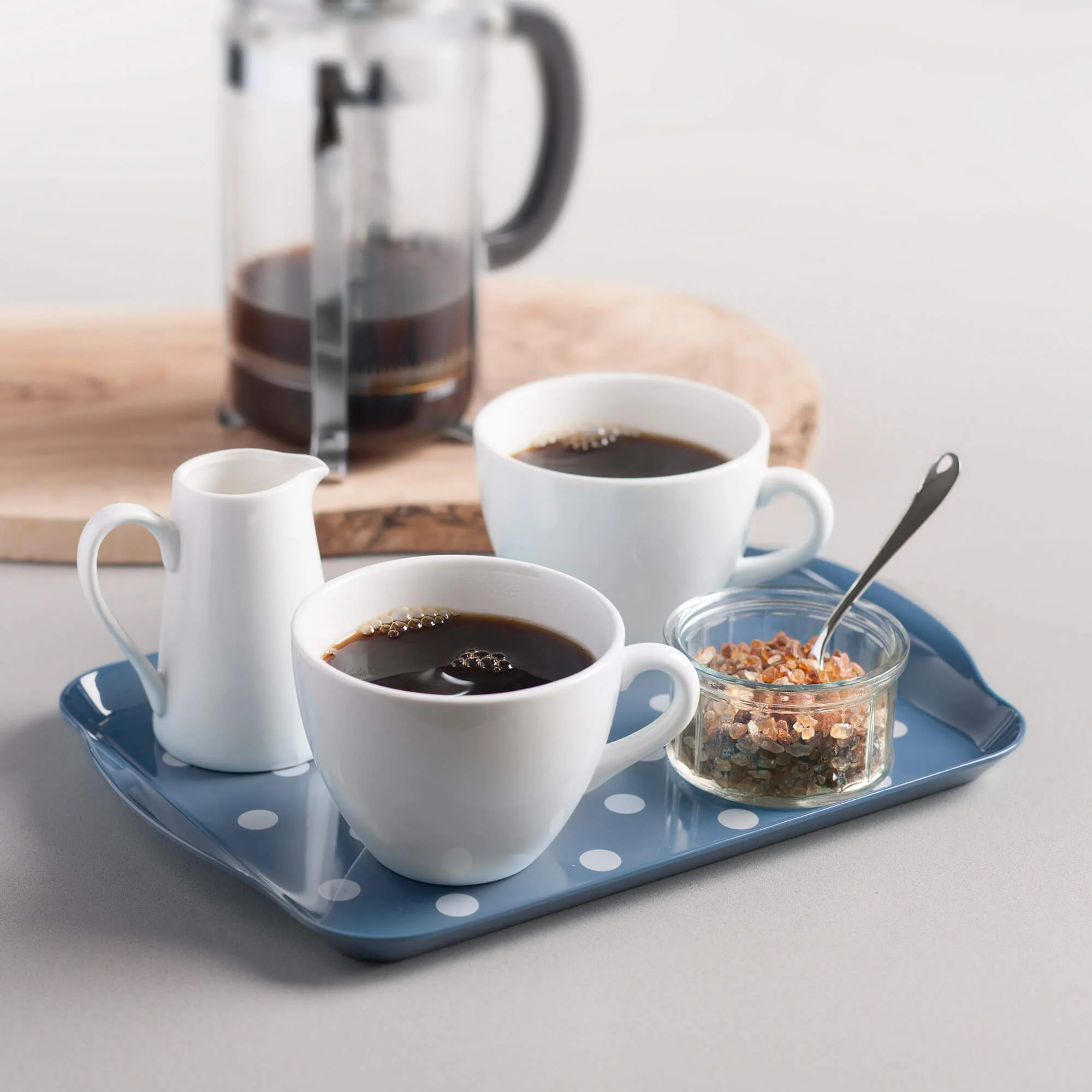 Premium Melamine Dotty Tray, Medium - Image 13