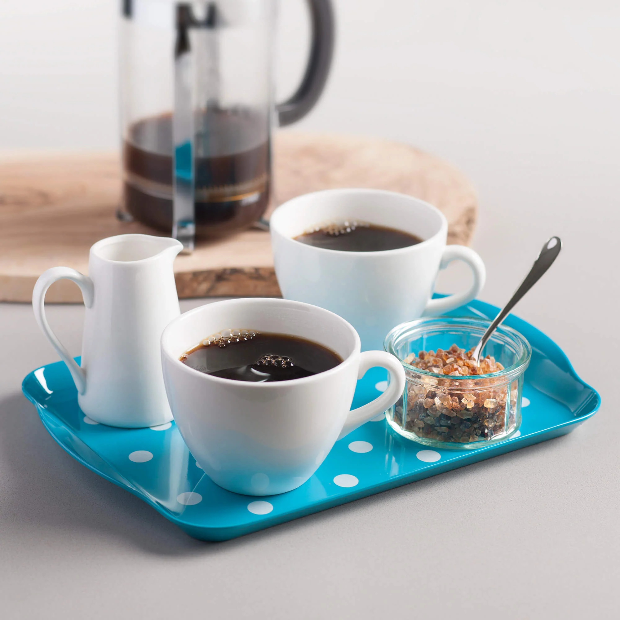 Premium Melamine Dotty Tray, Medium - Image 15