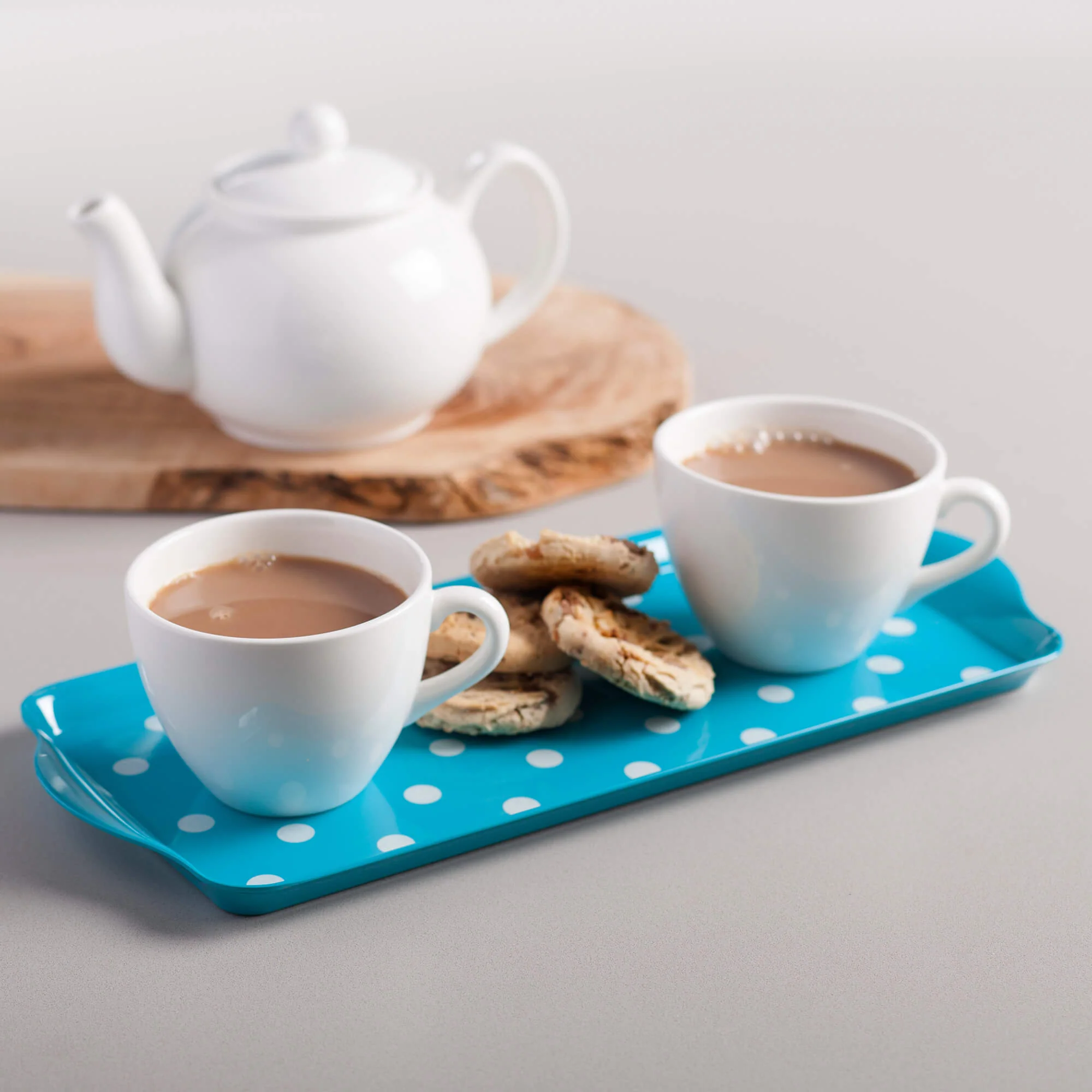 Premium Melamine Dotty Sandwich Tray - Image 6