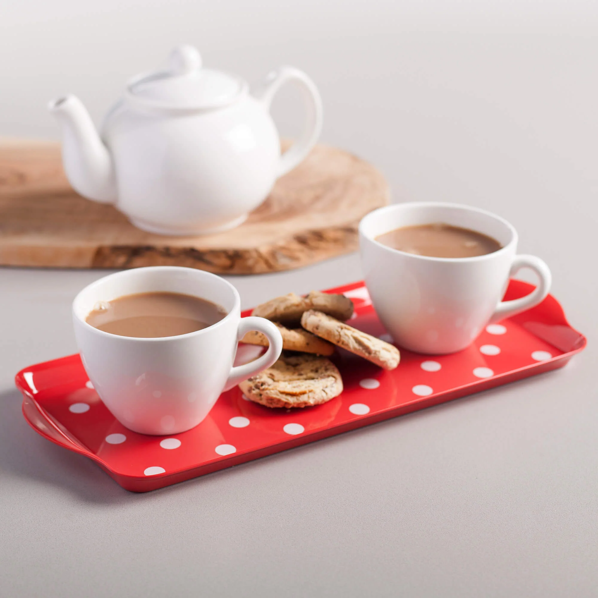 Premium Melamine Dotty Sandwich Tray - Image 8
