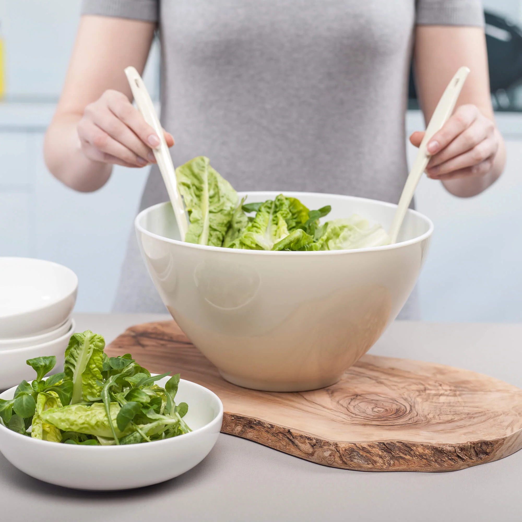 Salad Bowl & Servers - Image 14