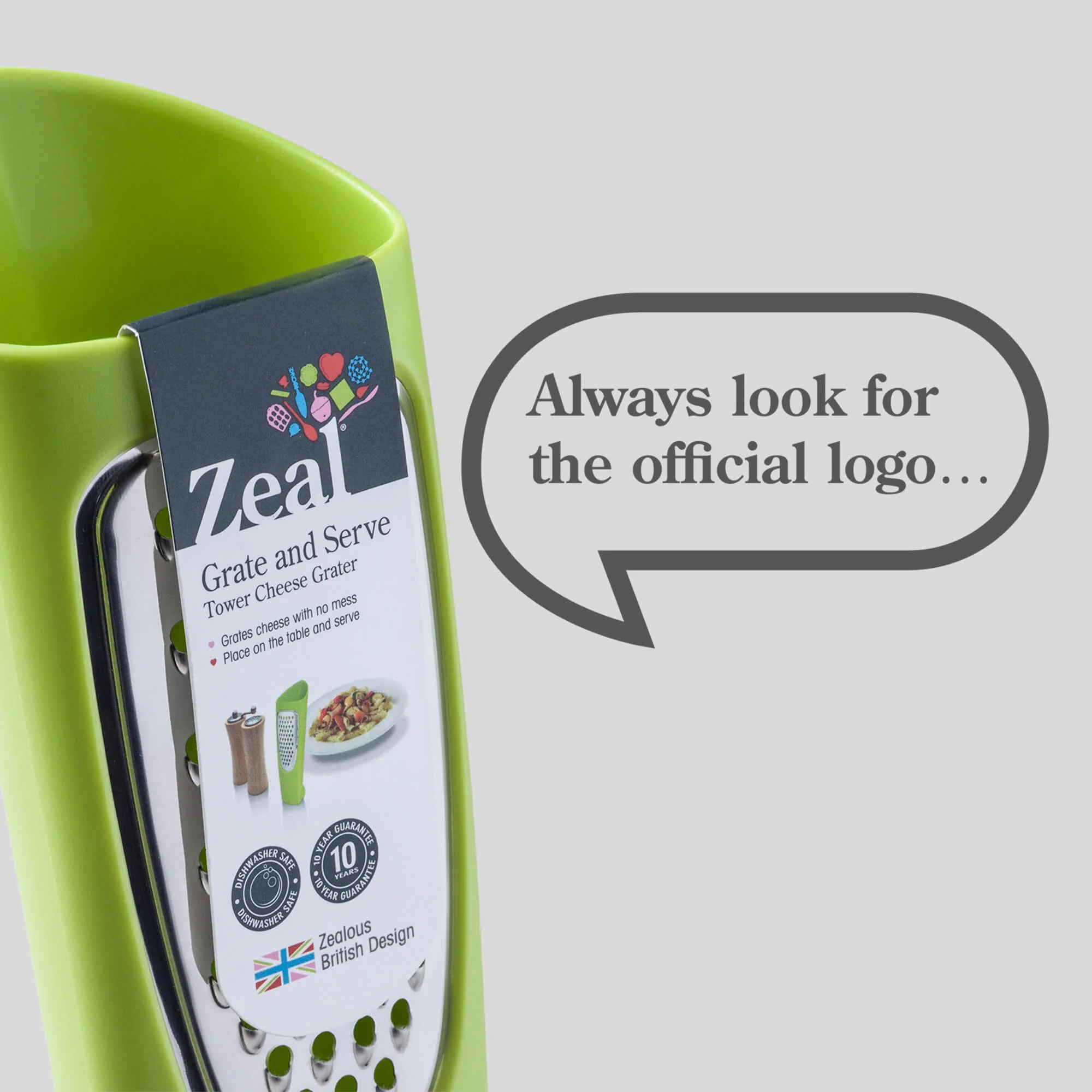 Grate and Serve Tower Grater - Image 6