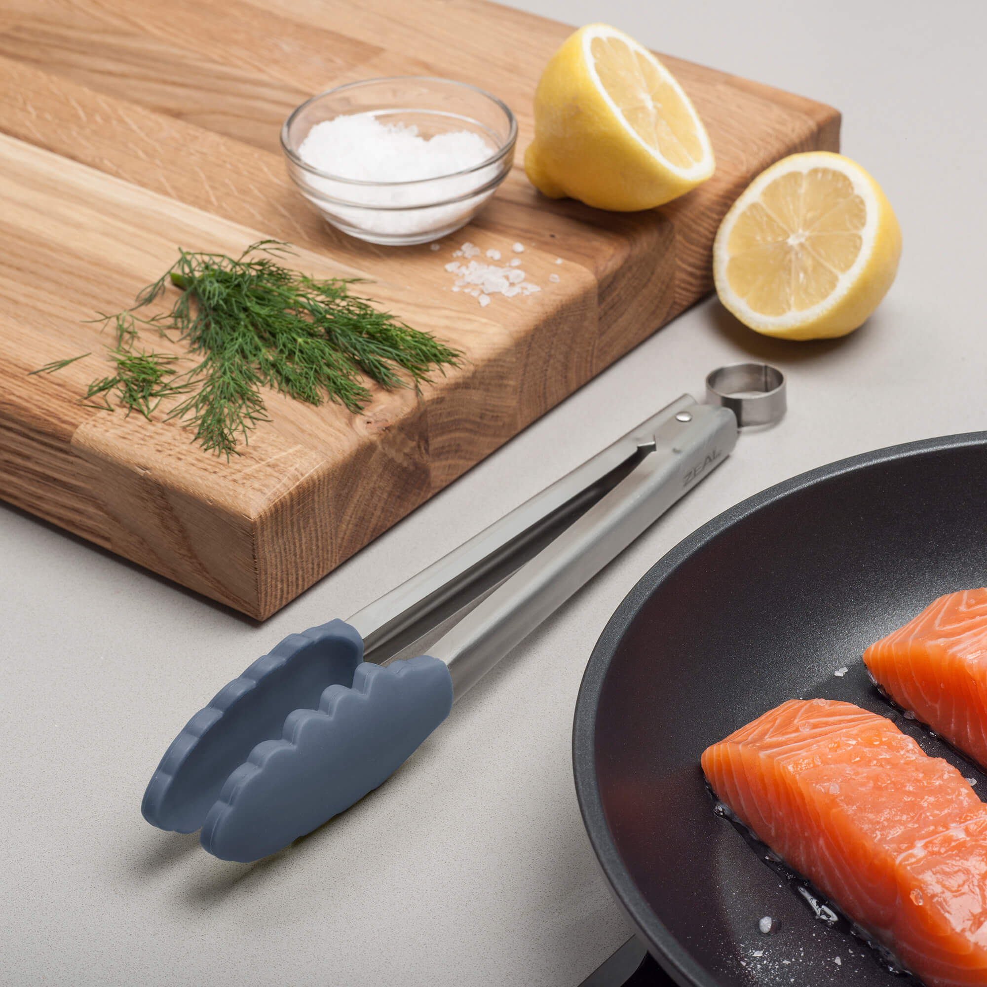 Silicone Cook’s Tongs, 25cm - Image 4