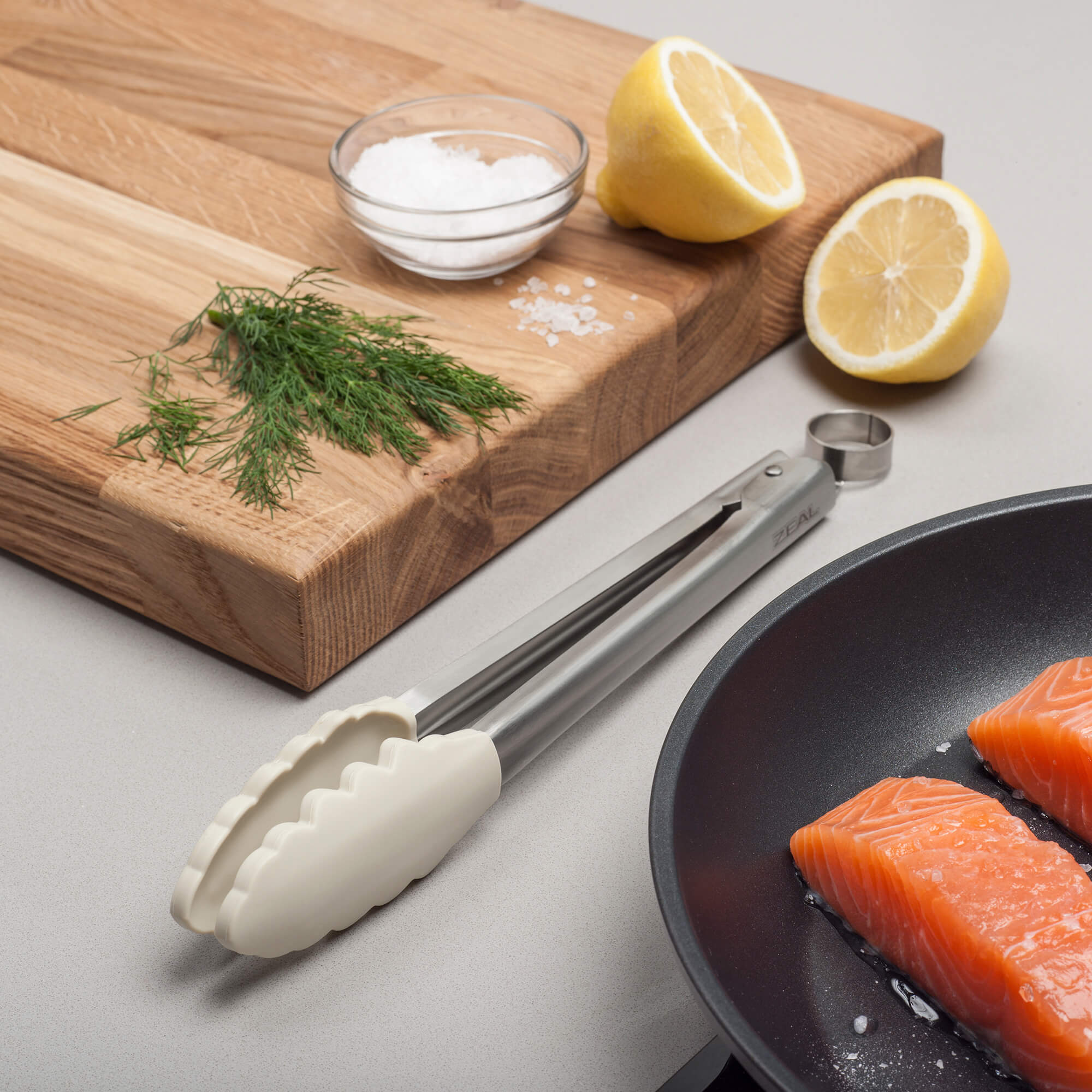 Silicone Cook’s Tongs, 25cm - Image 6