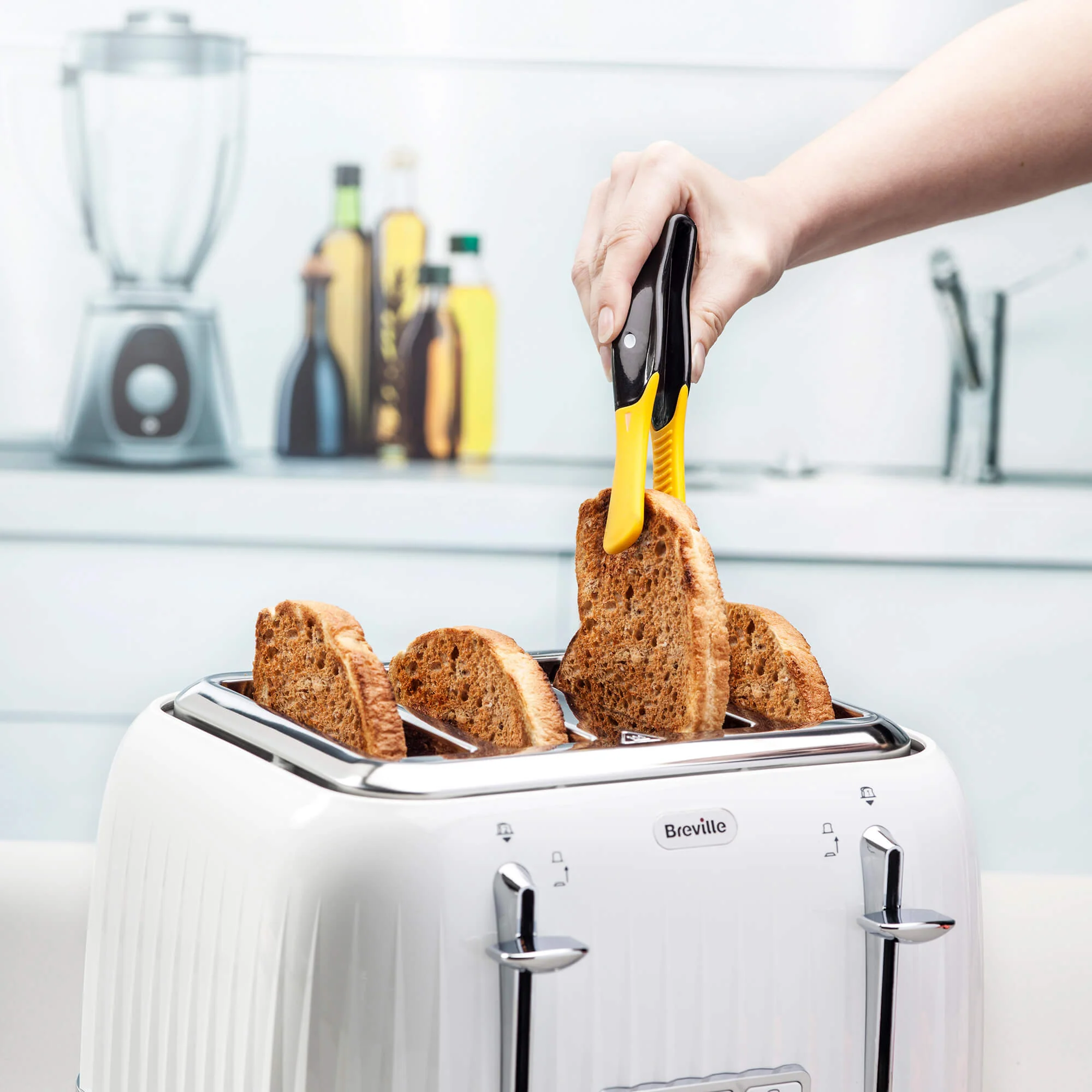 Silicone Duck Toast Tongs - Image 4