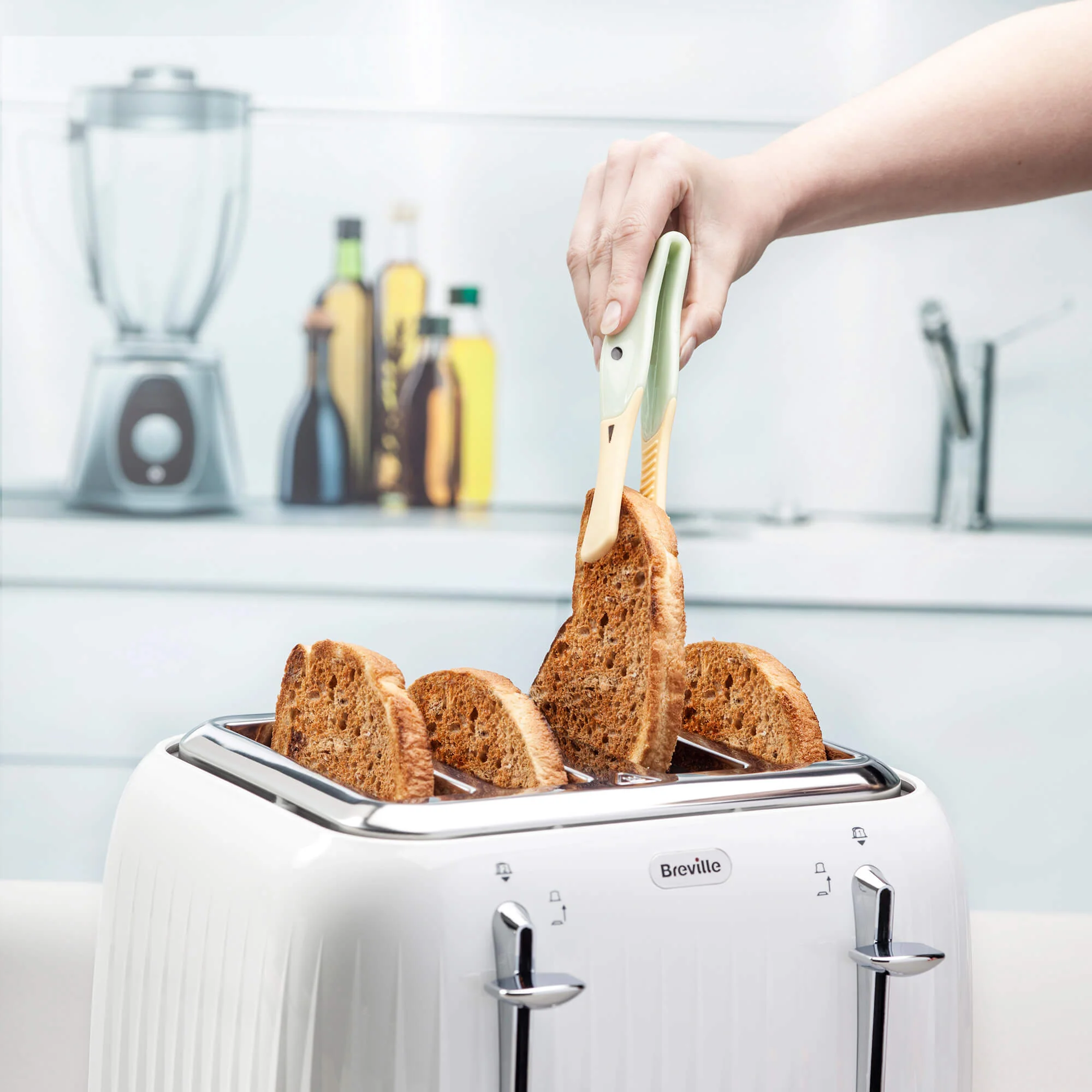 Silicone Duck Toast Tongs - Image 6