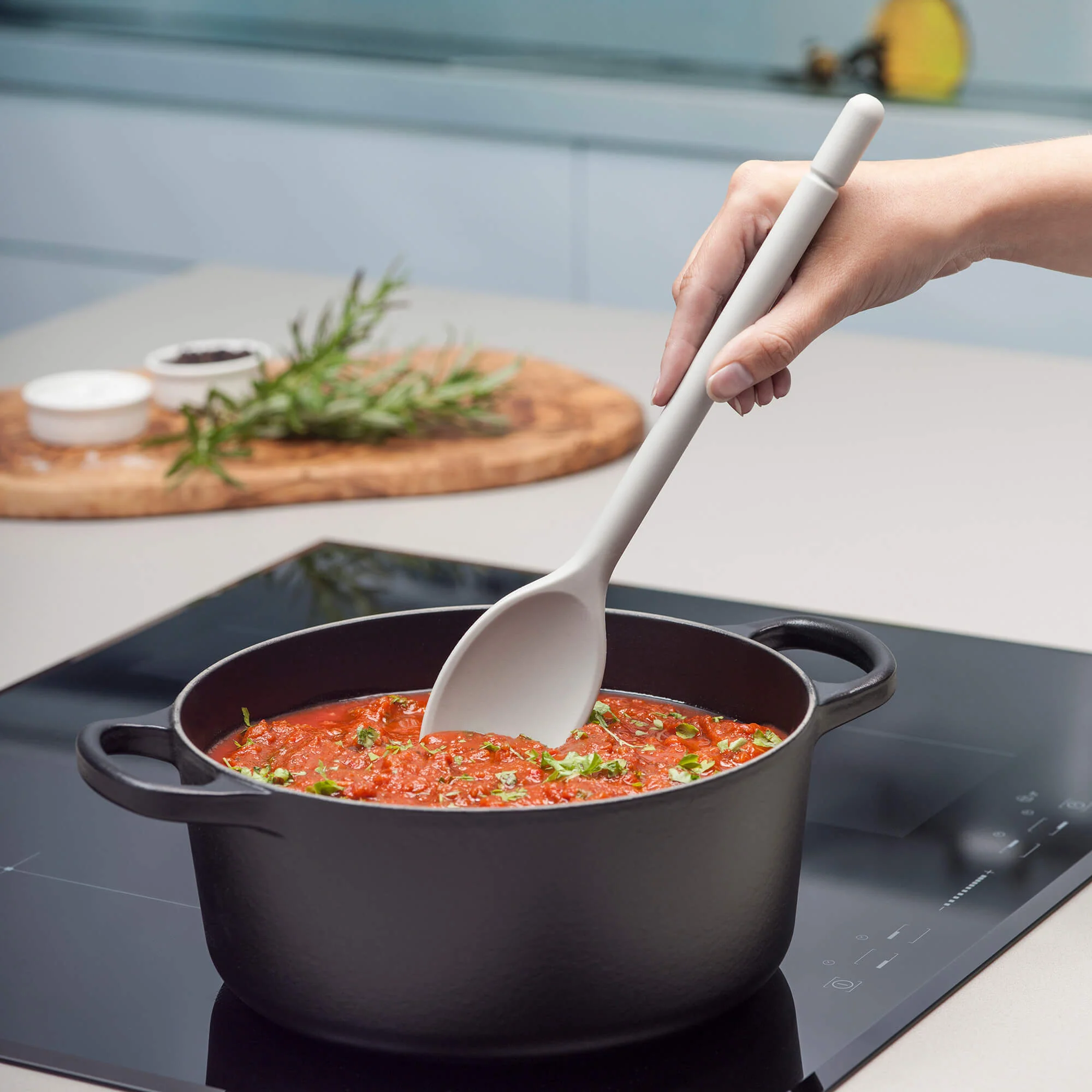 Traditional Silicone Cook’s Spoon 30cm - Image 6