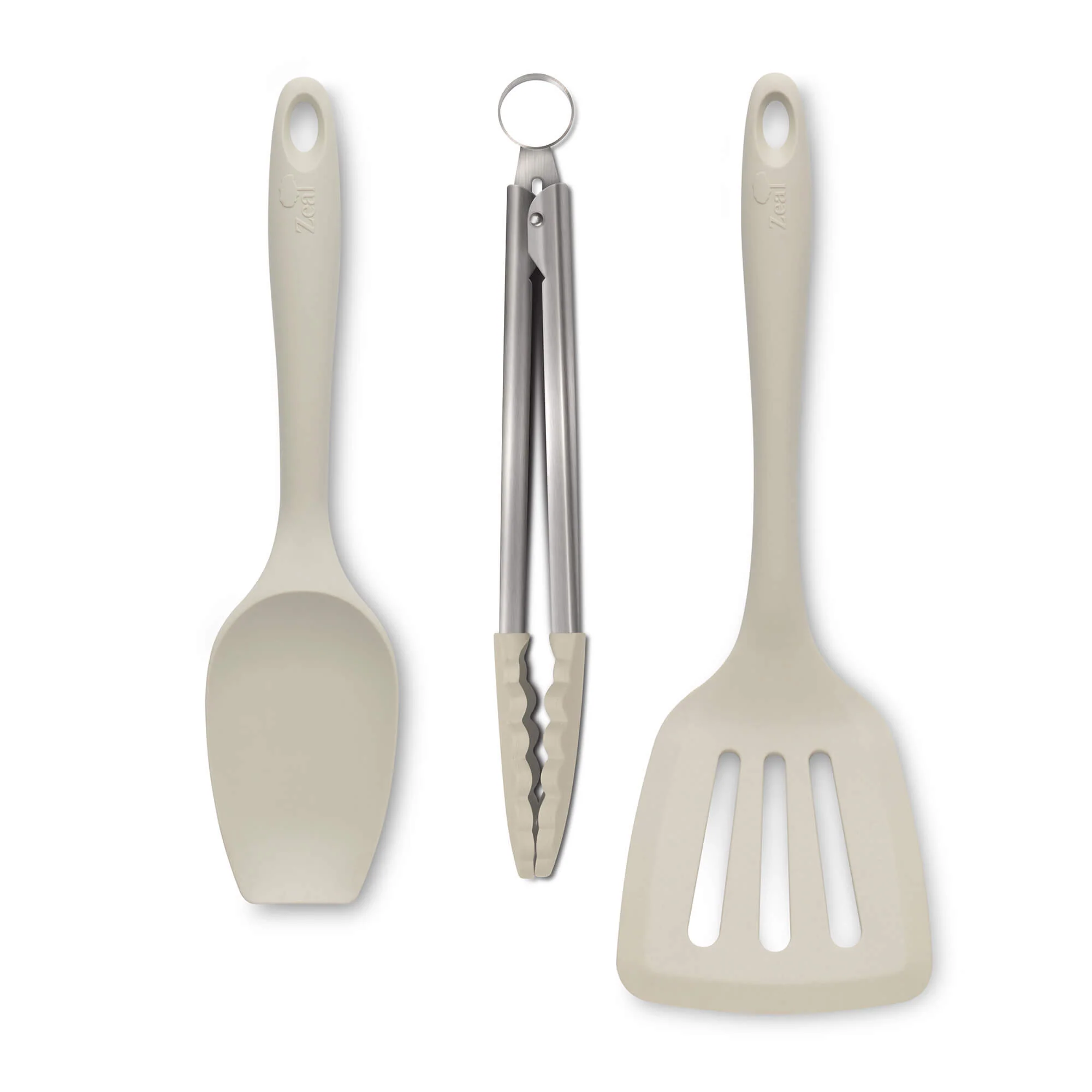 Kitchen Tongs, Slotted Turner & Spatula Spoon Set - Image 13