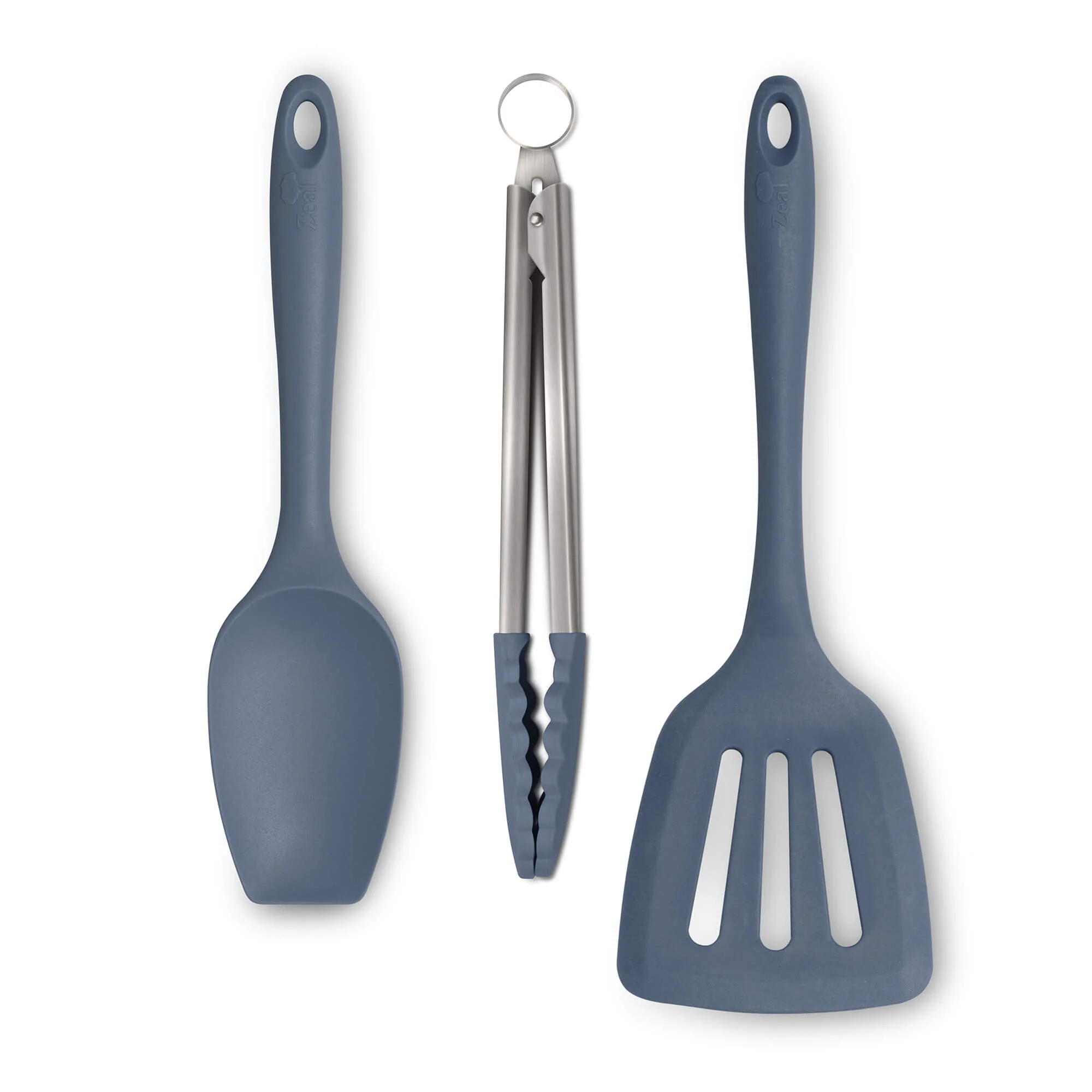 Kitchen Tongs, Slotted Turner & Spatula Spoon Set - Image 19