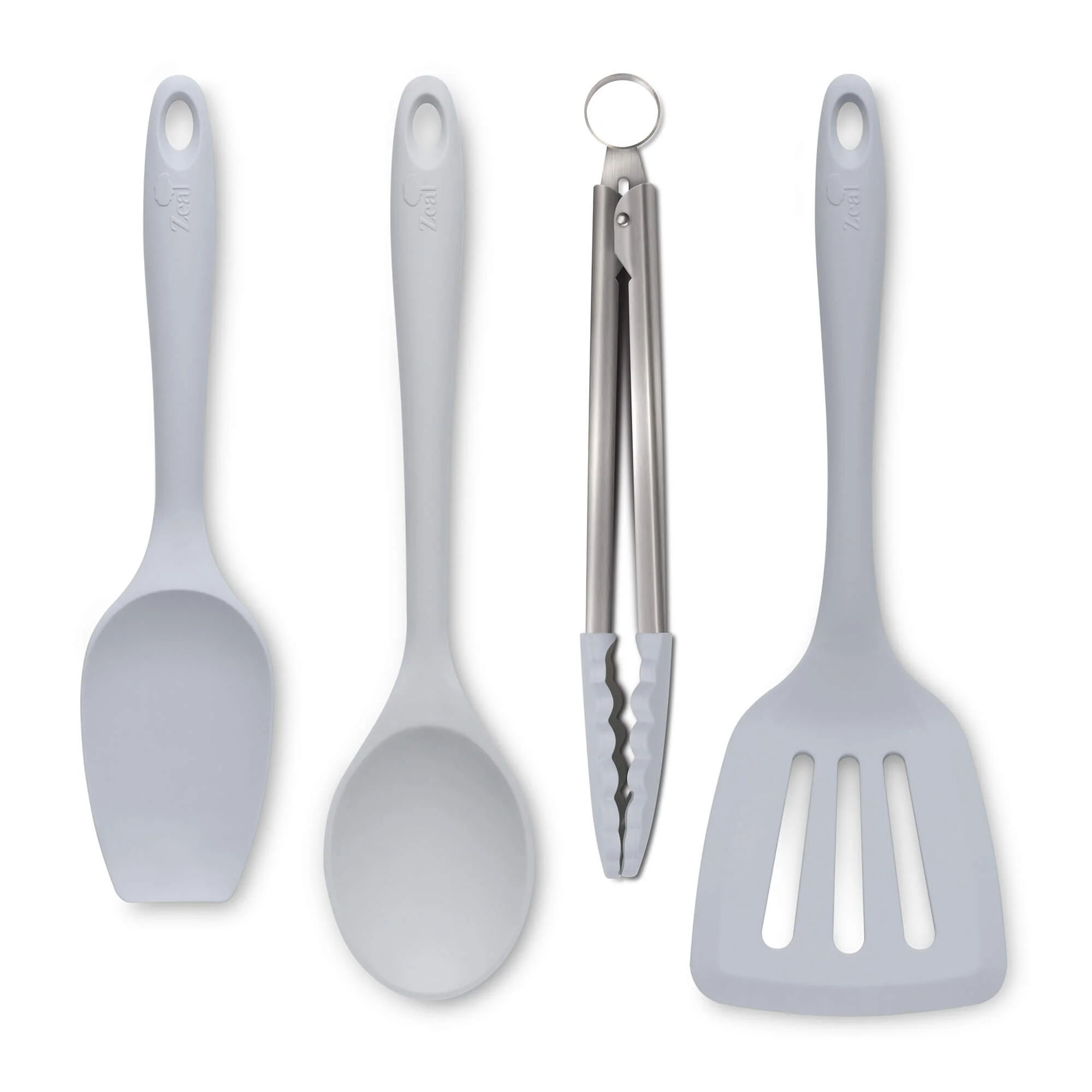Kitchen Tongs, Slotted Turner, Spoon & Spatula Spoon Set - Image 13