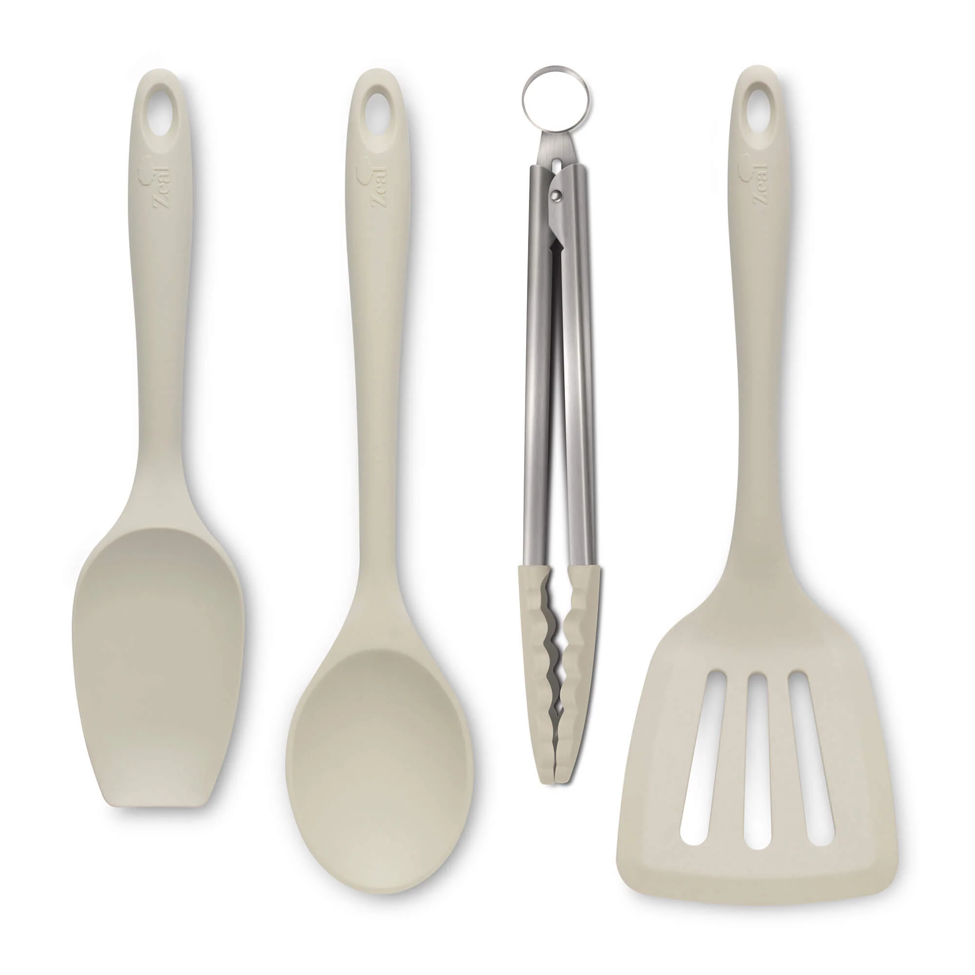 Kitchen Tongs, Slotted Turner, Spoon & Spatula Spoon Set - Image 15