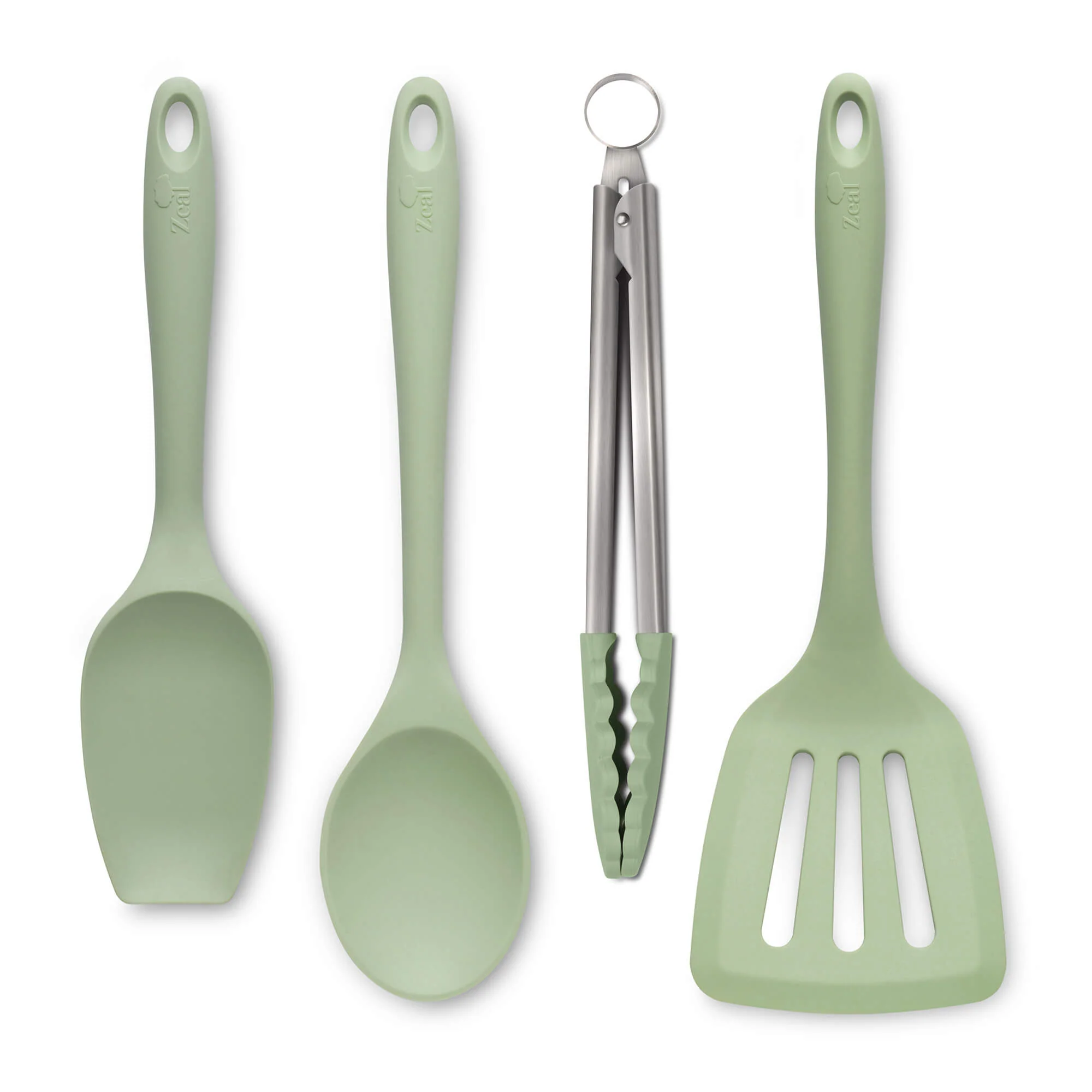 Kitchen Tongs, Slotted Turner, Spoon & Spatula Spoon Set - Image 17