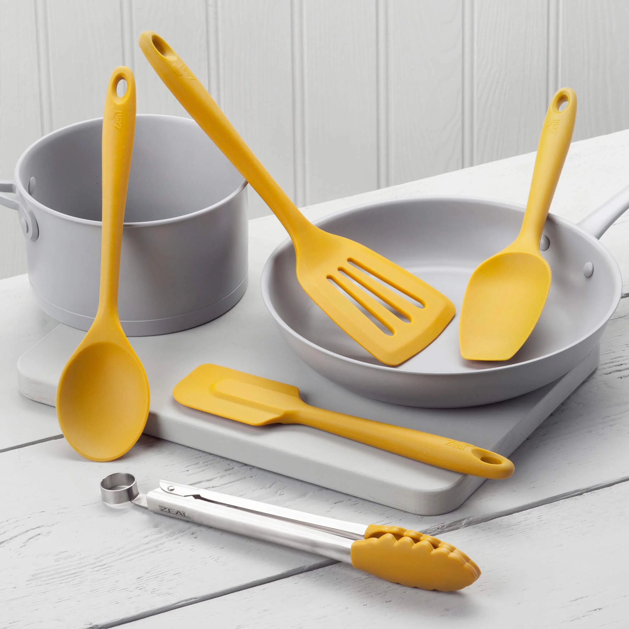 Kitchen Tongs, Slotted Turner, Spoon, Spatula Spoon & Spatula Set - Image 10