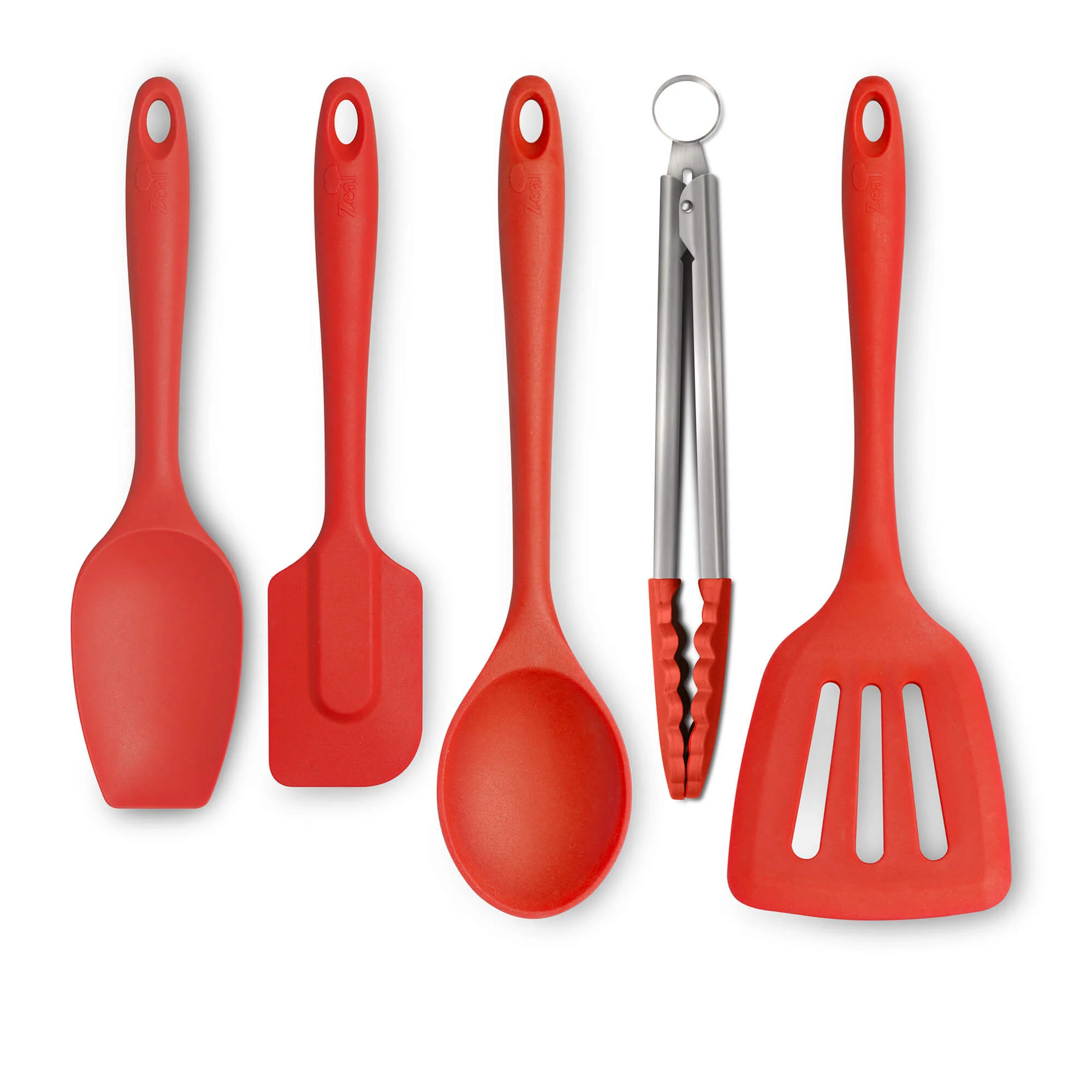 Kitchen Tongs, Slotted Turner, Spoon, Spatula Spoon & Spatula Set - Image 11