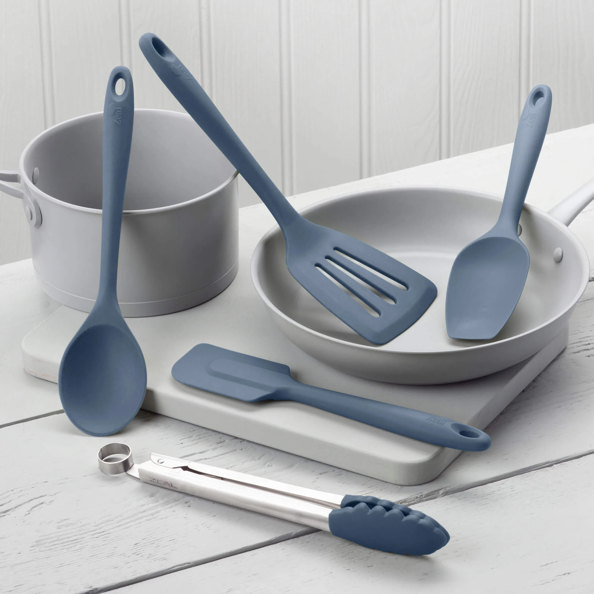 Kitchen Tongs, Slotted Turner, Spoon, Spatula Spoon & Spatula Set - Image 14