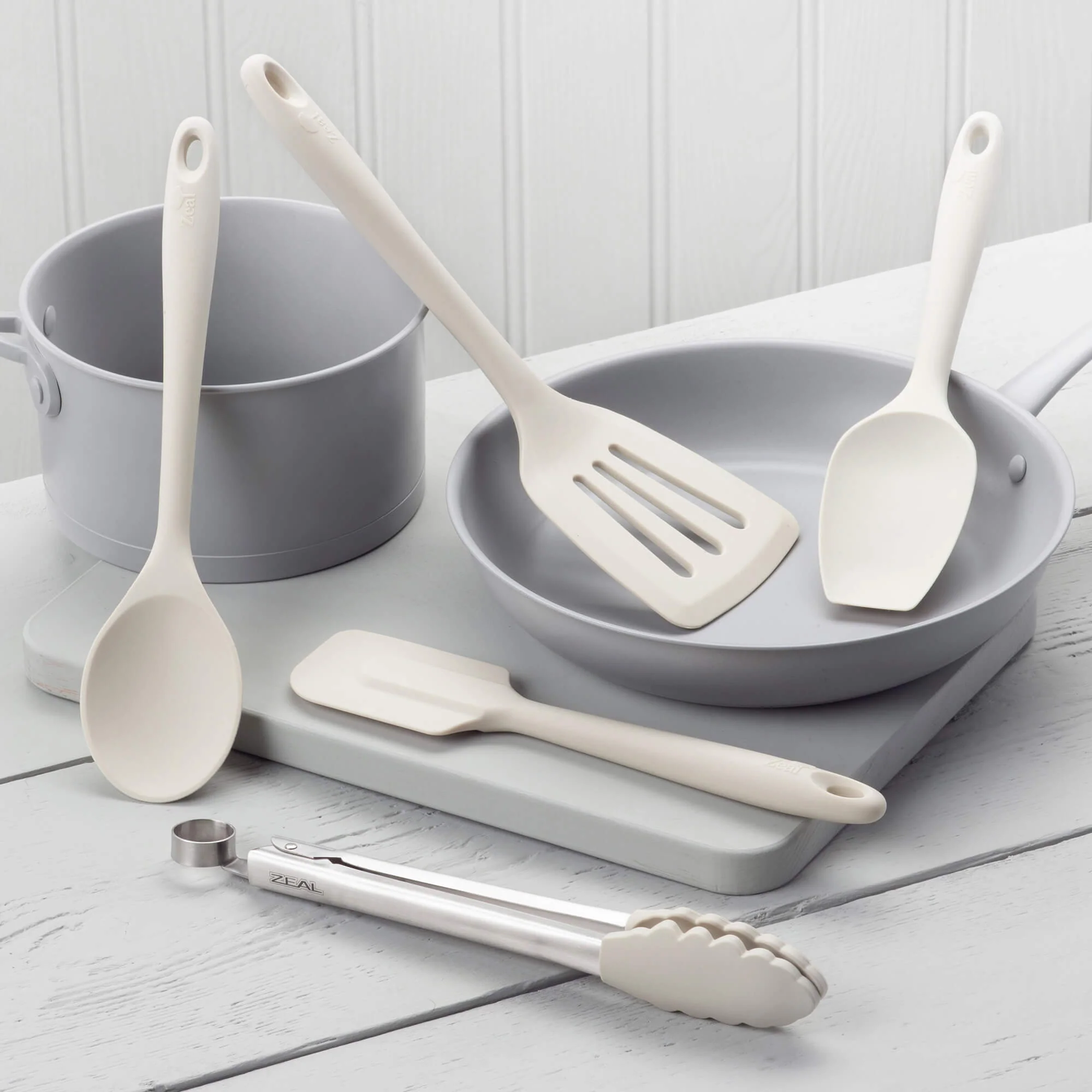 Kitchen Tongs, Slotted Turner, Spoon, Spatula Spoon & Spatula Set - Image 18