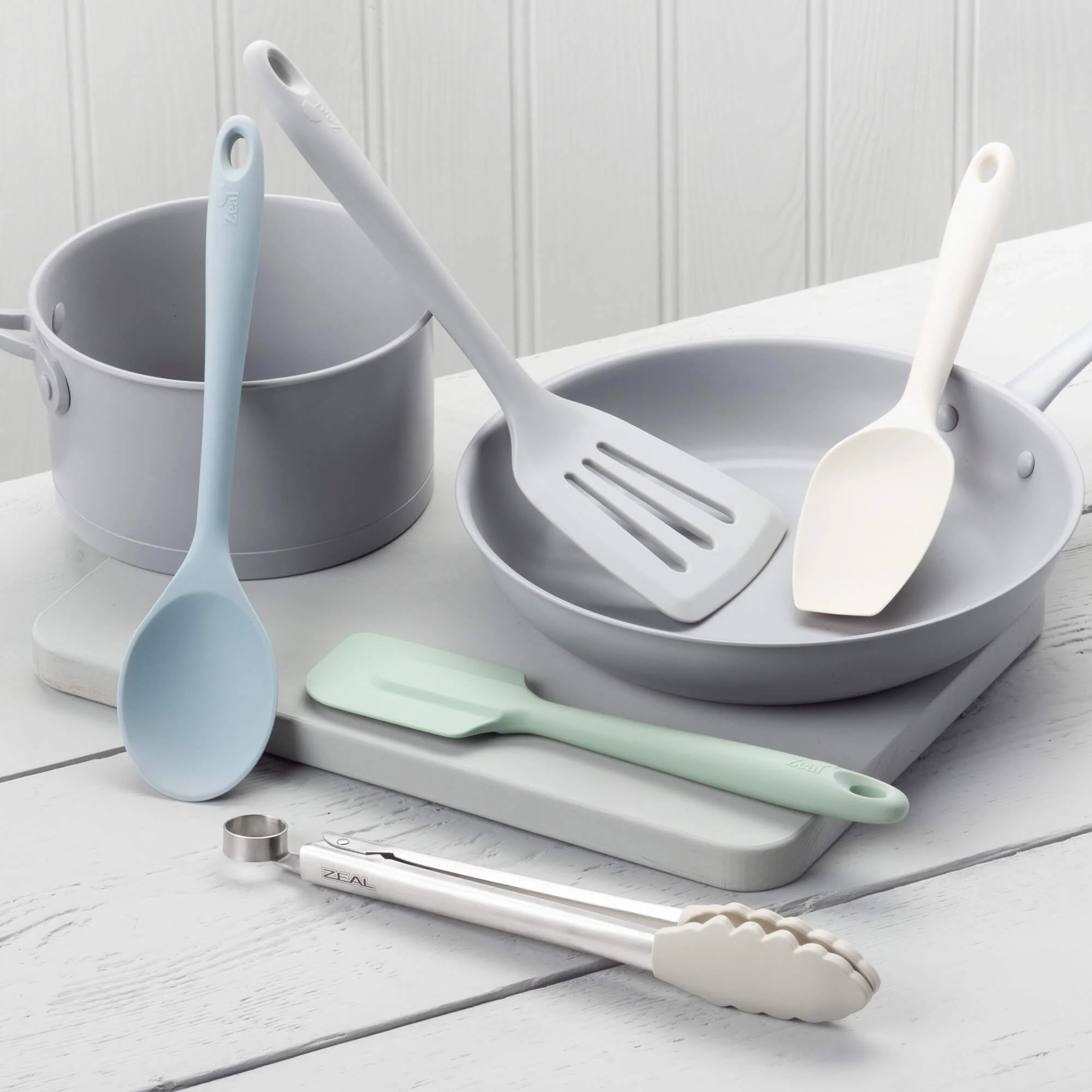 Kitchen Tongs, Slotted Turner, Spoon, Spatula Spoon & Spatula Set - Image 22