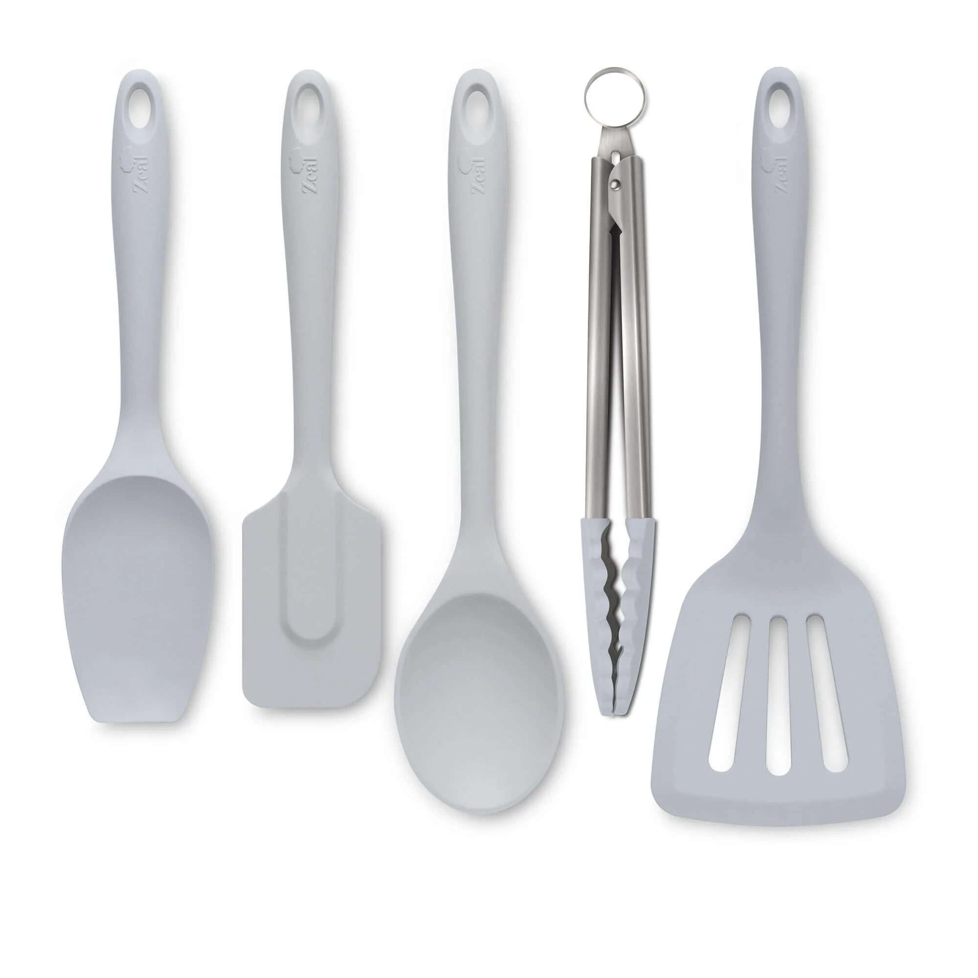 Kitchen Tongs, Slotted Turner, Spoon, Spatula Spoon & Spatula Set - Image 3