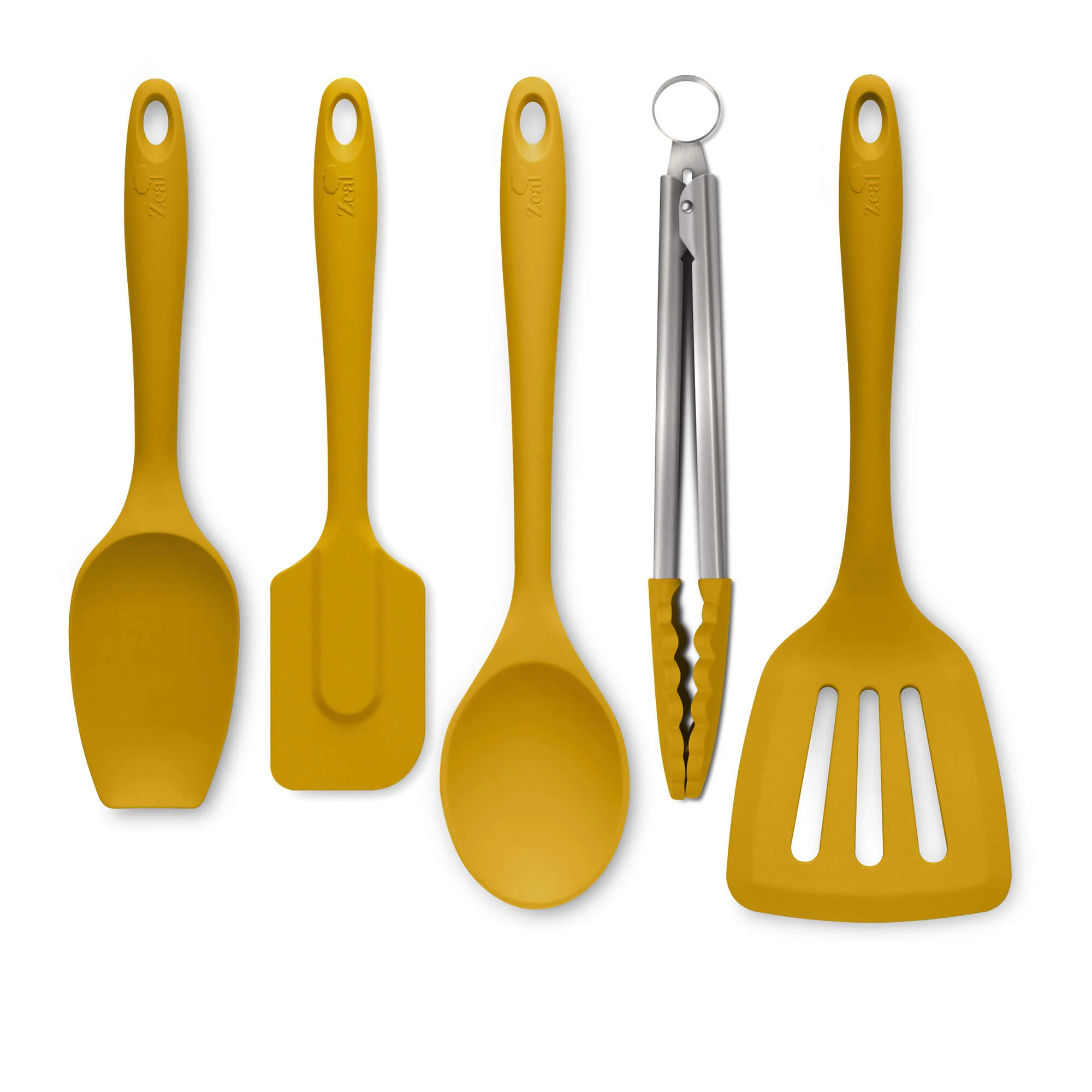 Kitchen Tongs, Slotted Turner, Spoon, Spatula Spoon & Spatula Set - Image 9