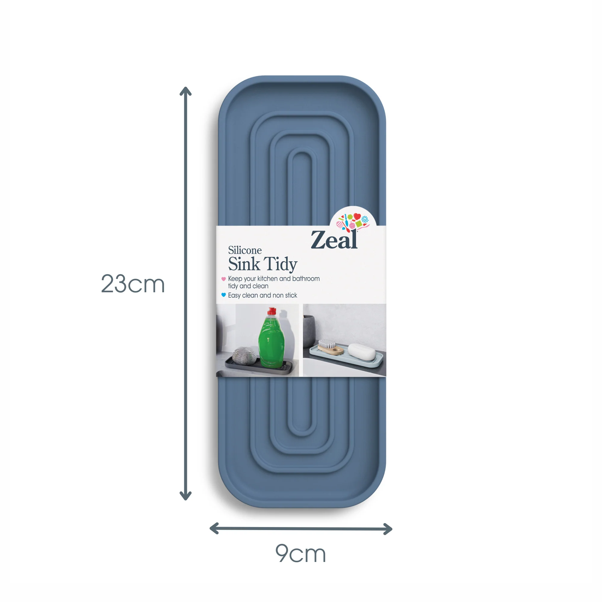 Kitchen & Bathroom Silicone Sink Tidy - Image 3