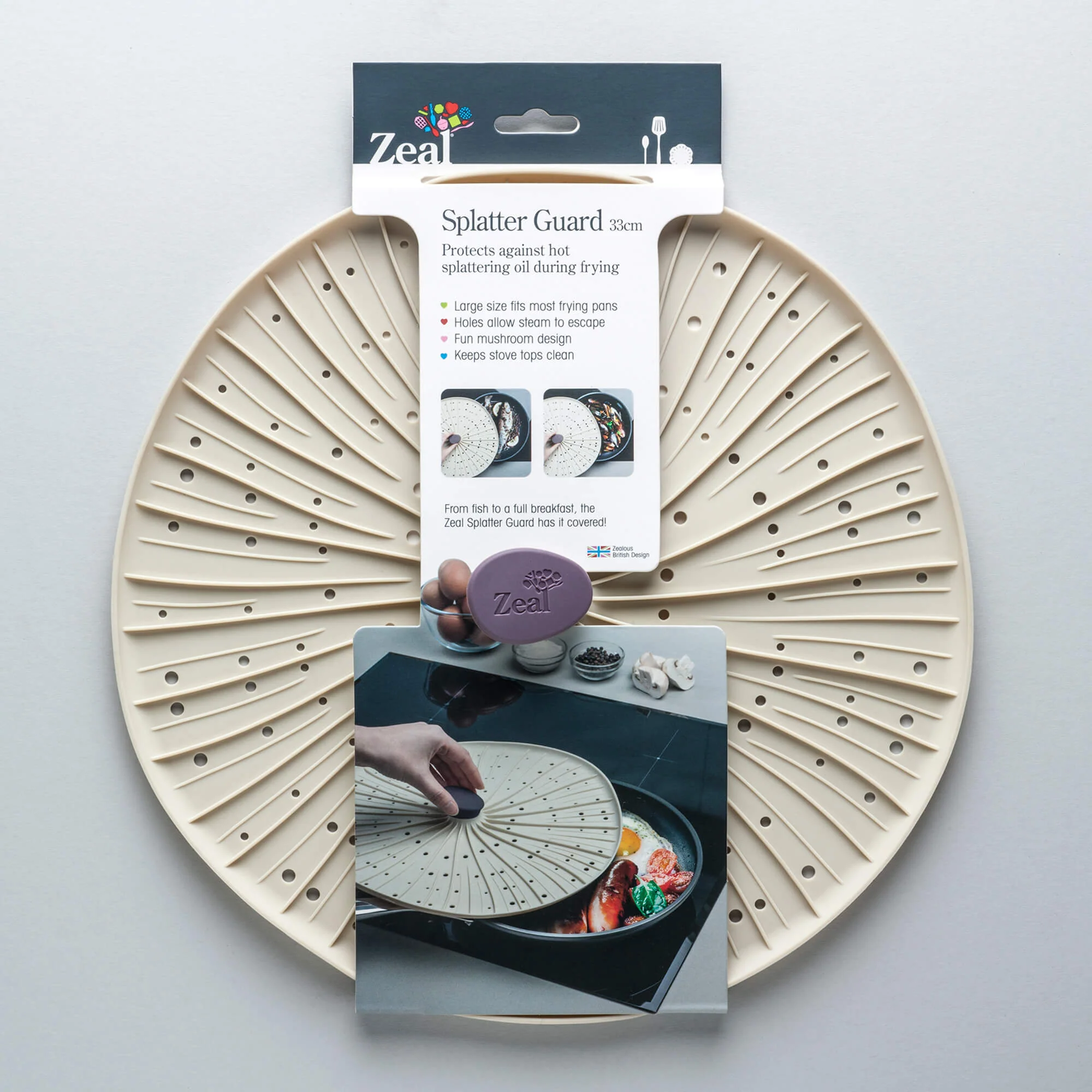 Mushroom Silicone Splatter Guard - Image 7