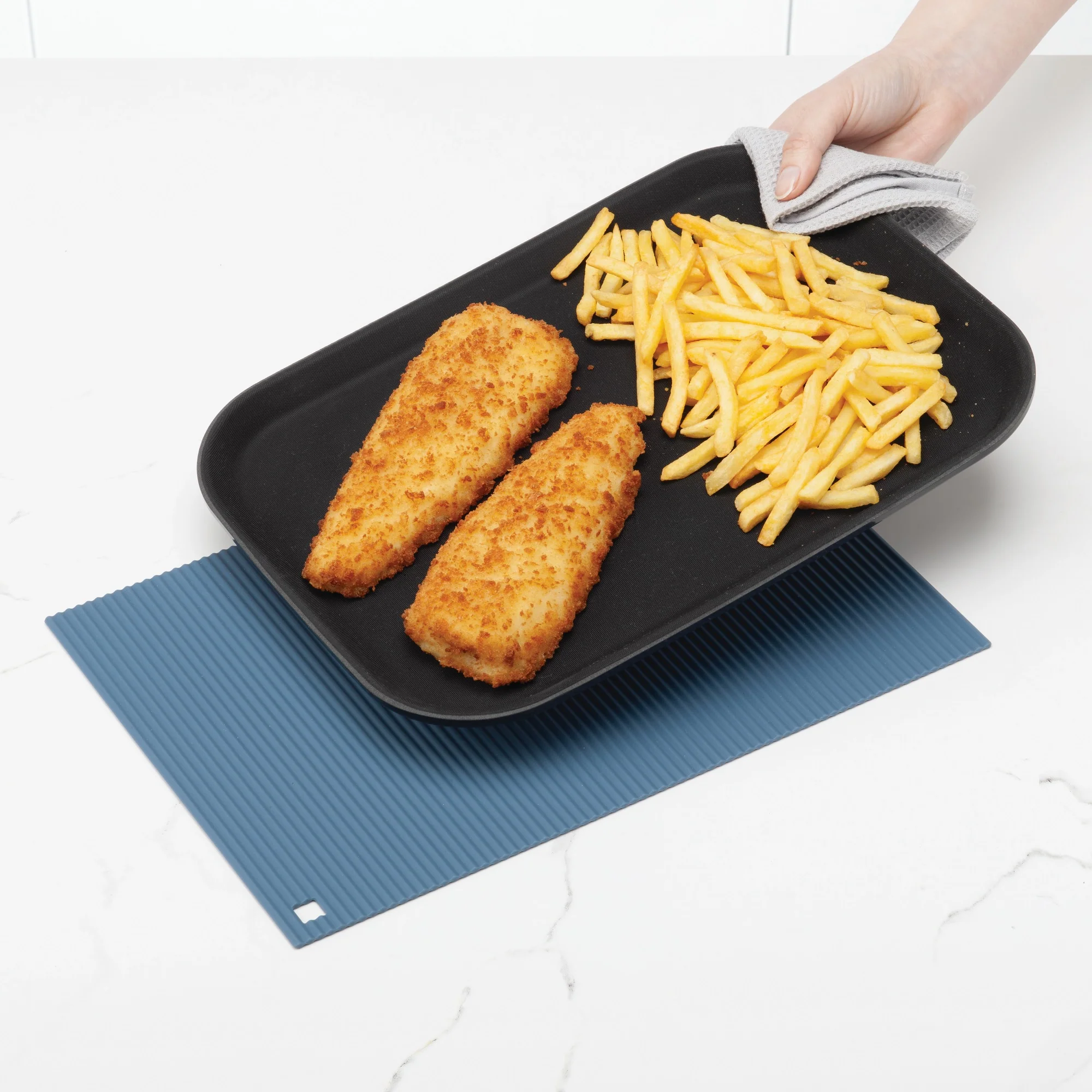 Jumbo Silicone Trivet Mat, Extra Large, 36cm x 24cm - Image 6