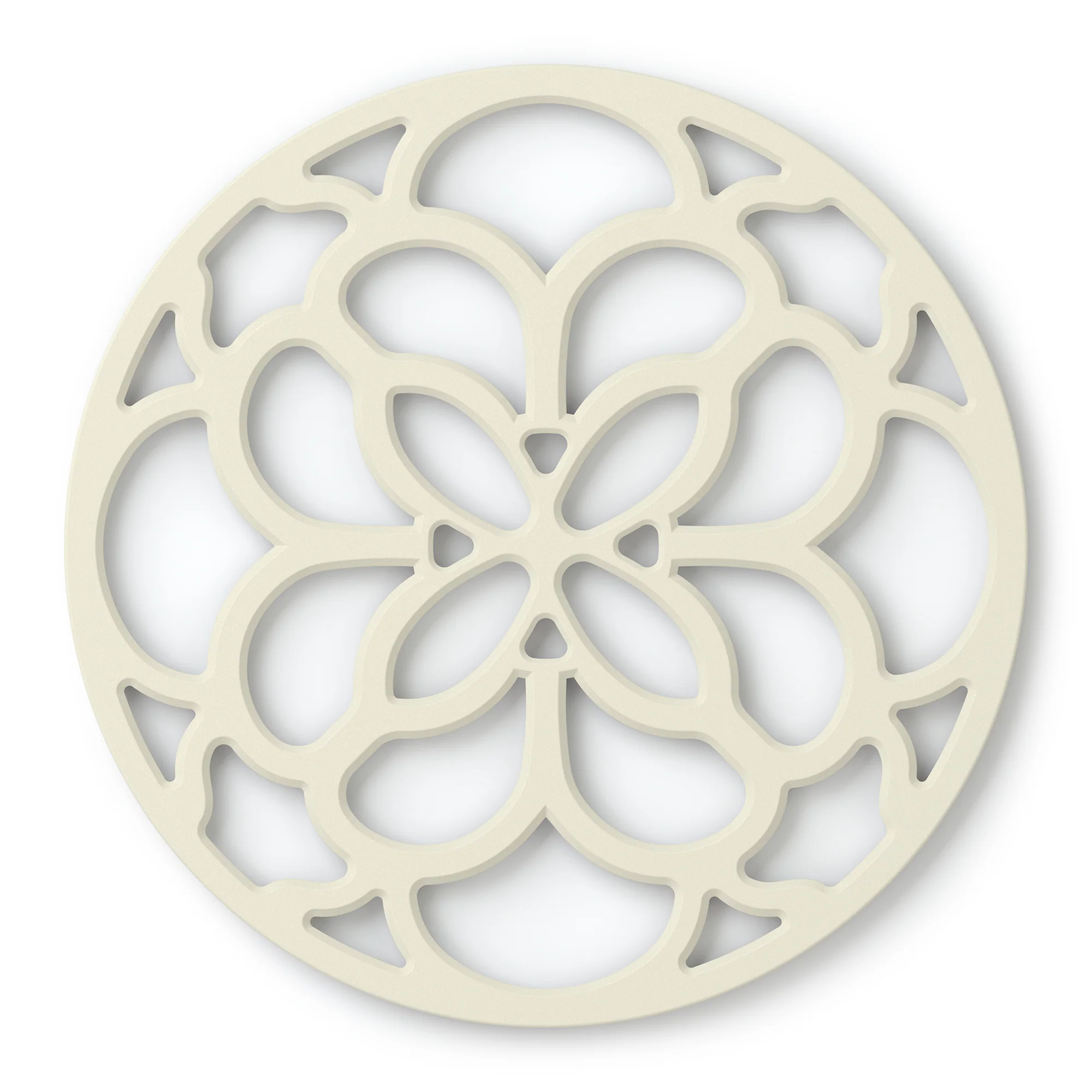 Silicone Heritage Circular Hot Mat Trivet, 18cm - Image 10