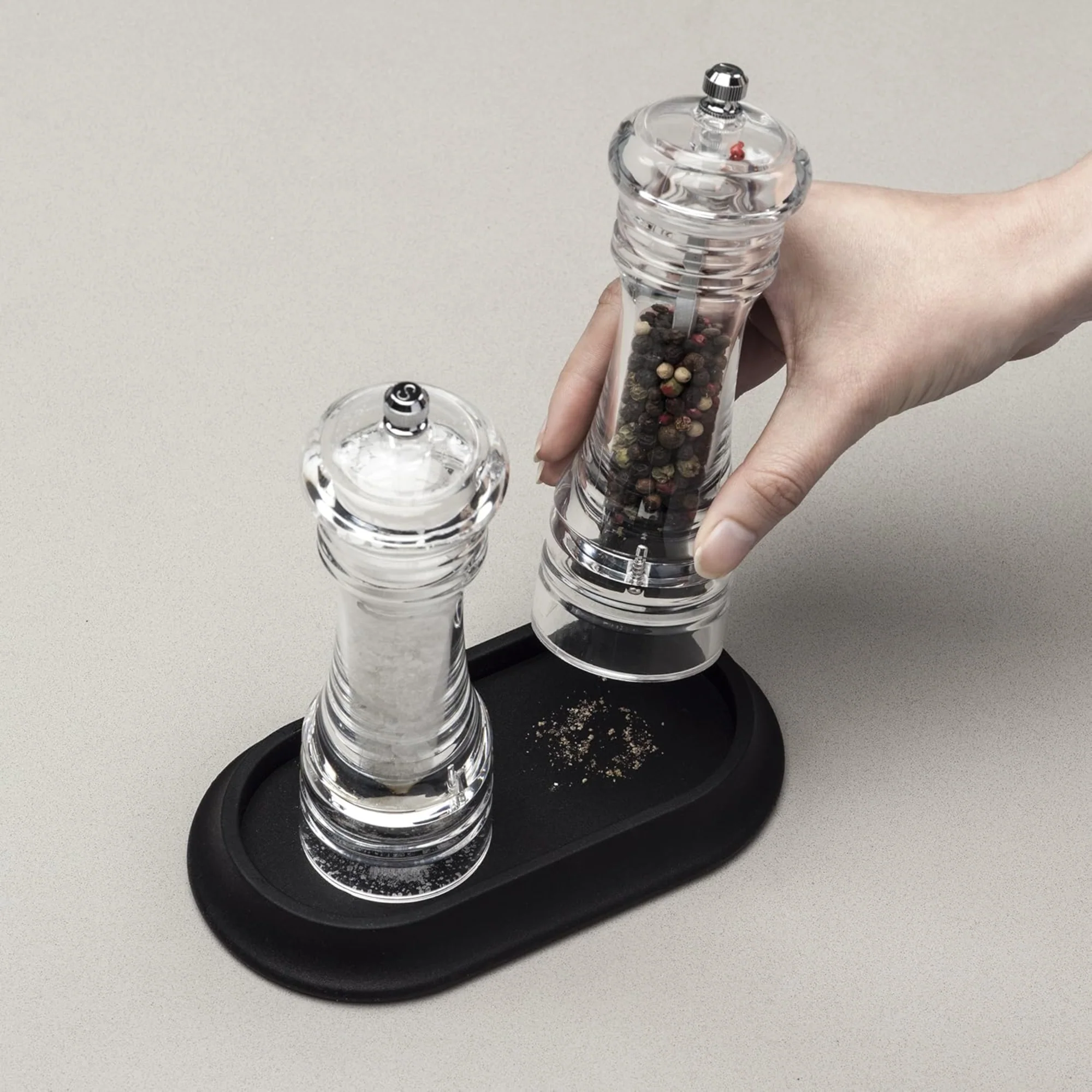 Silicone Salt and Pepper Tray, 14cm - Image 3