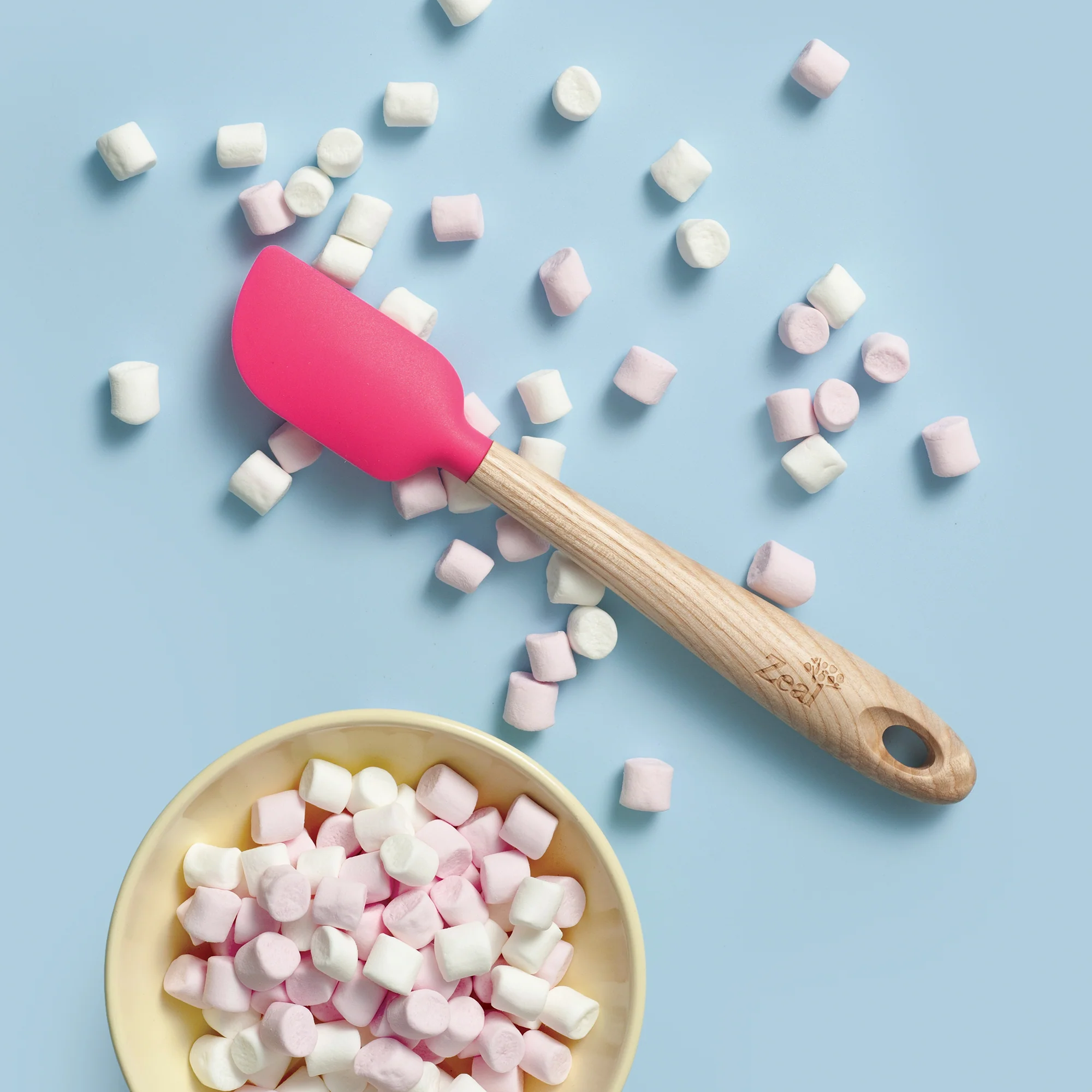 Ash Wood Handled Spatula, 19cm - Image 3