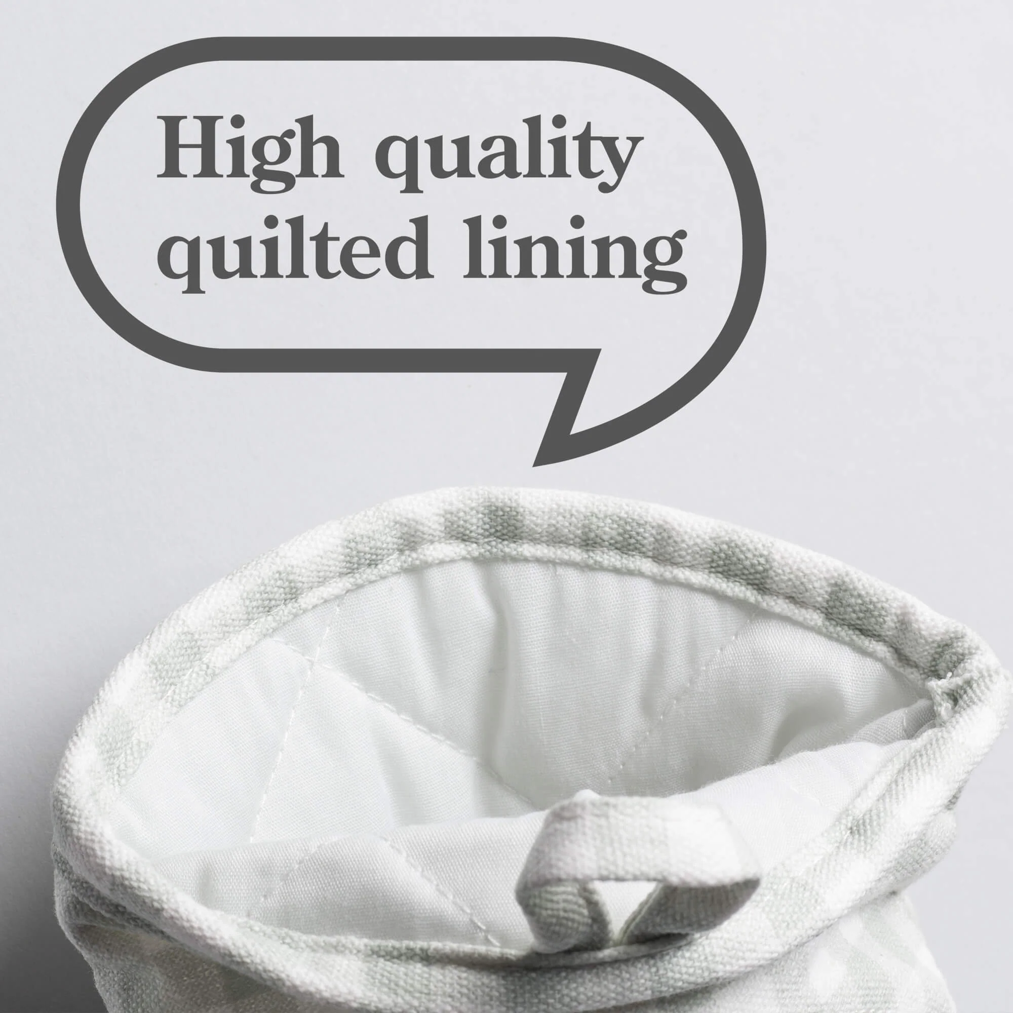 Steam Stop™ Waterproof Silicone Double Oven Glove, Gingham Heart - Image 9